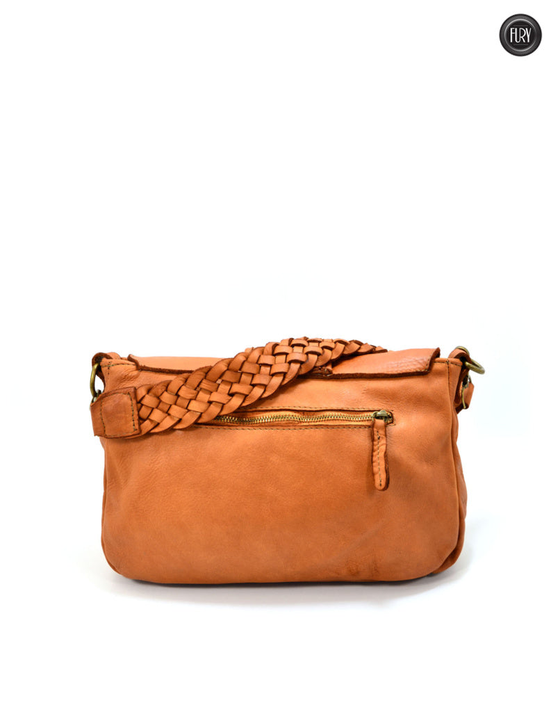 Antea gewebte Lederhandtasche