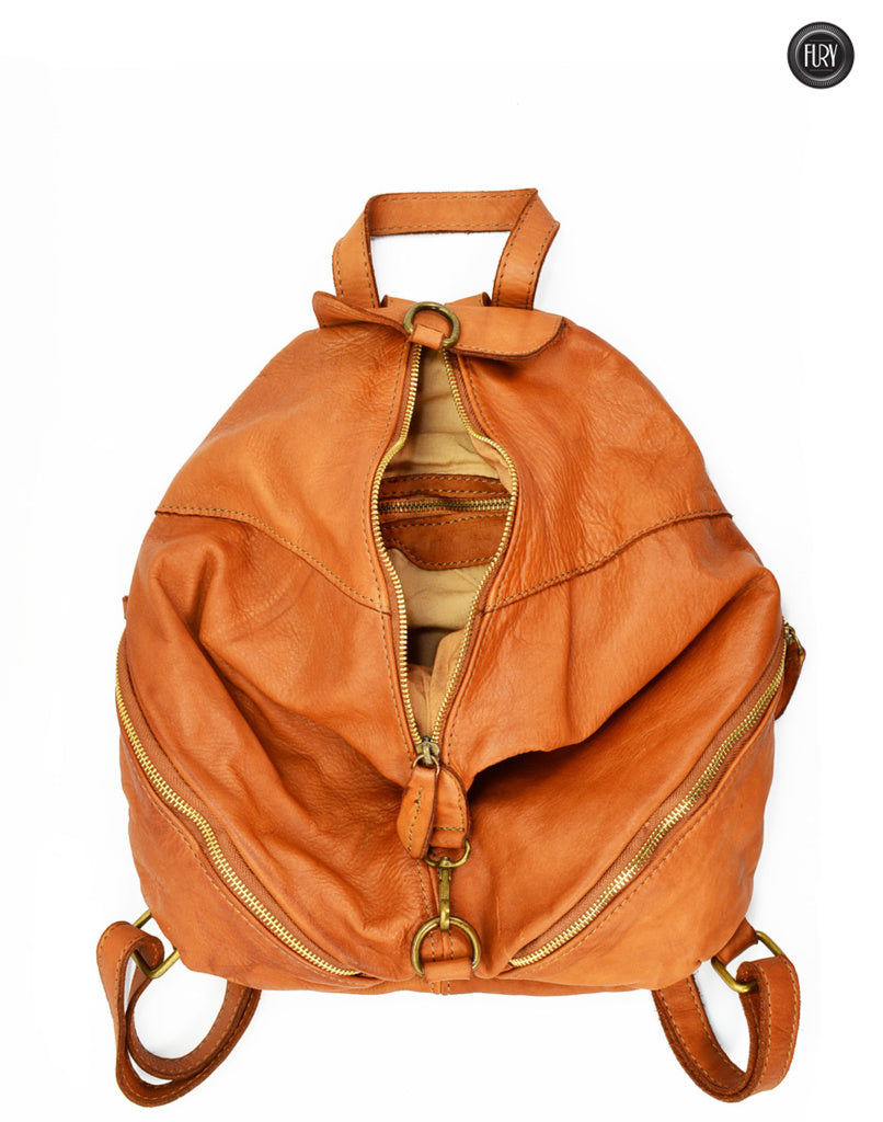 Ermete Lederrucksack