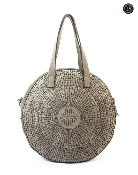 Aurora-Tasche aus gewebtem Leder