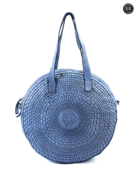 Aurora-Tasche aus gewebtem Leder