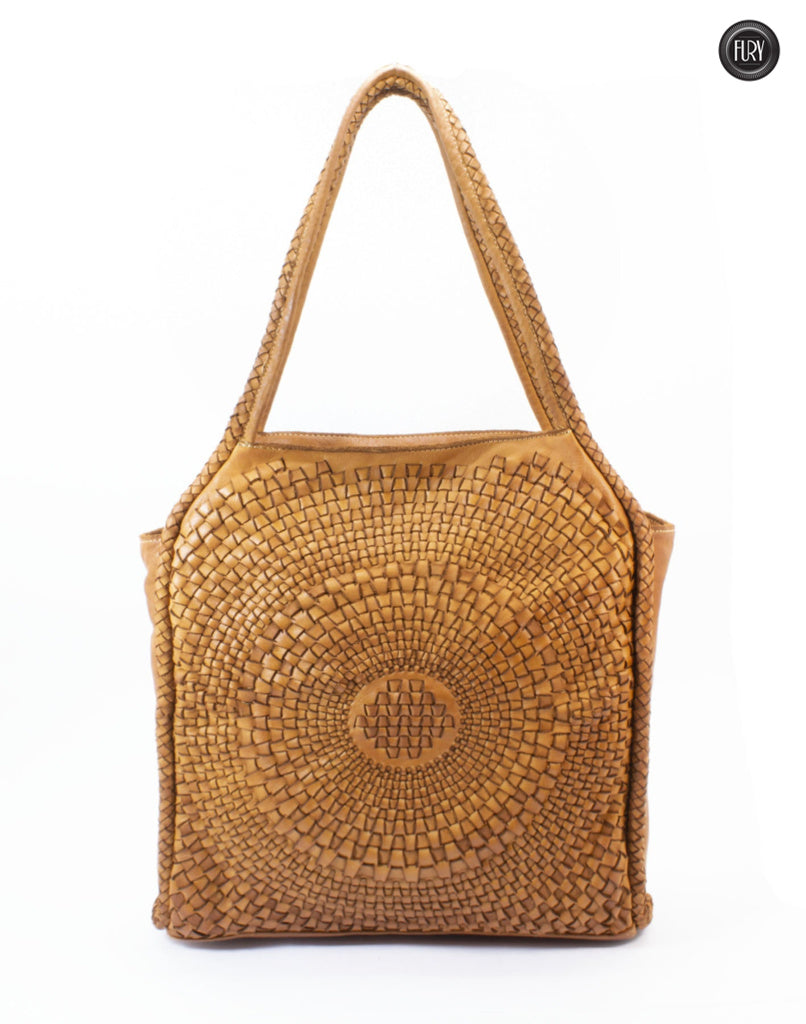 Elettra-Tasche aus gewebtem Leder