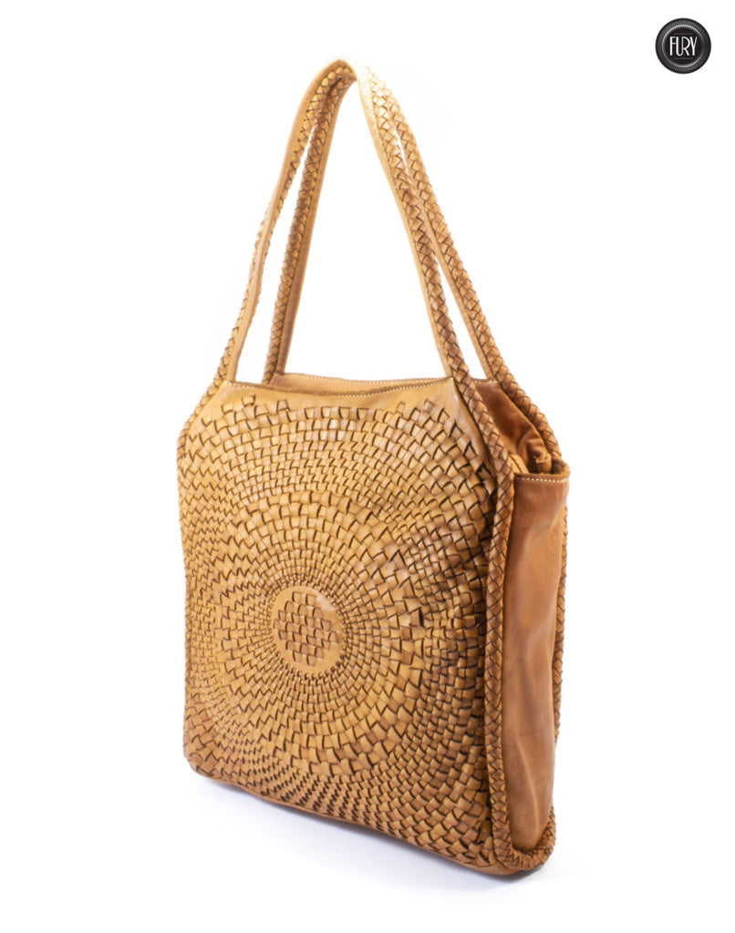 Elettra-Tasche aus gewebtem Leder