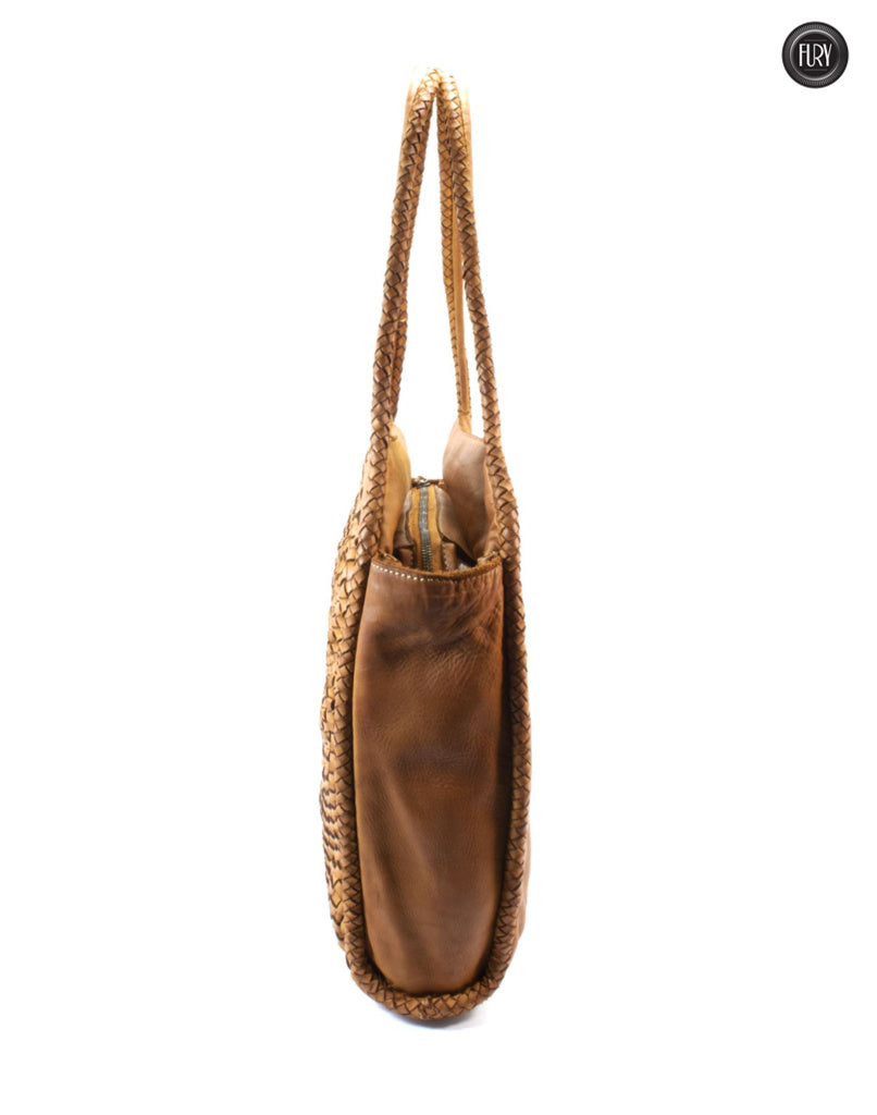 Elettra-Tasche aus gewebtem Leder