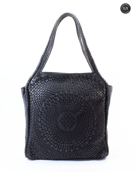 Elettra-Tasche aus gewebtem Leder