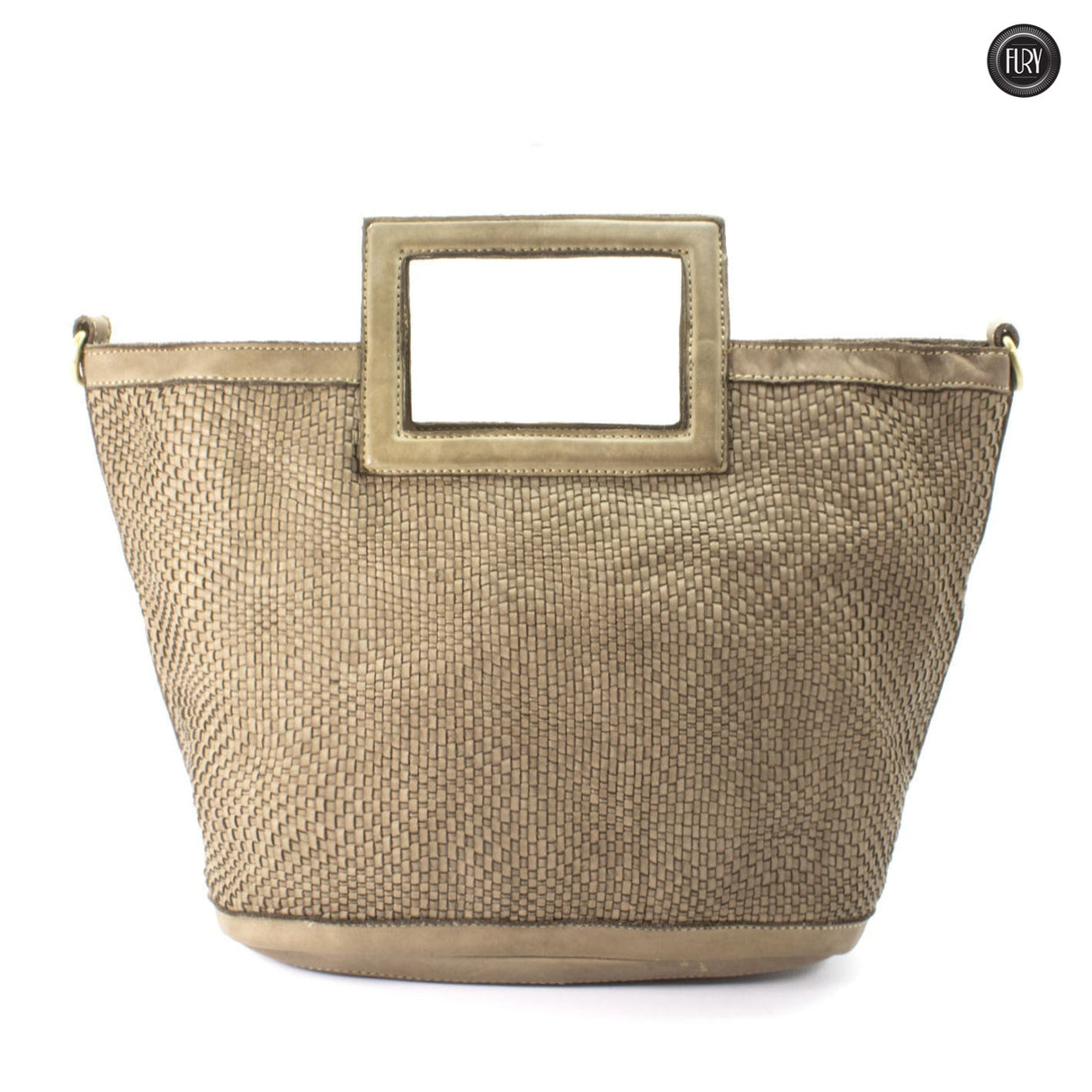 Aurelia Tasche aus gewebtem Leder