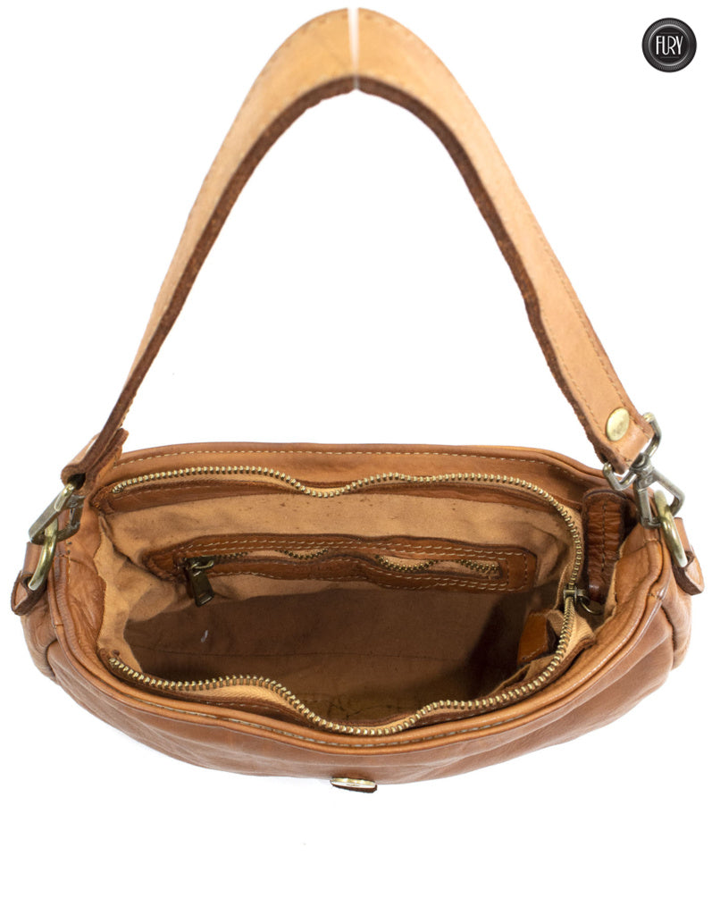 Livia Tasche aus gewebtem Leder
