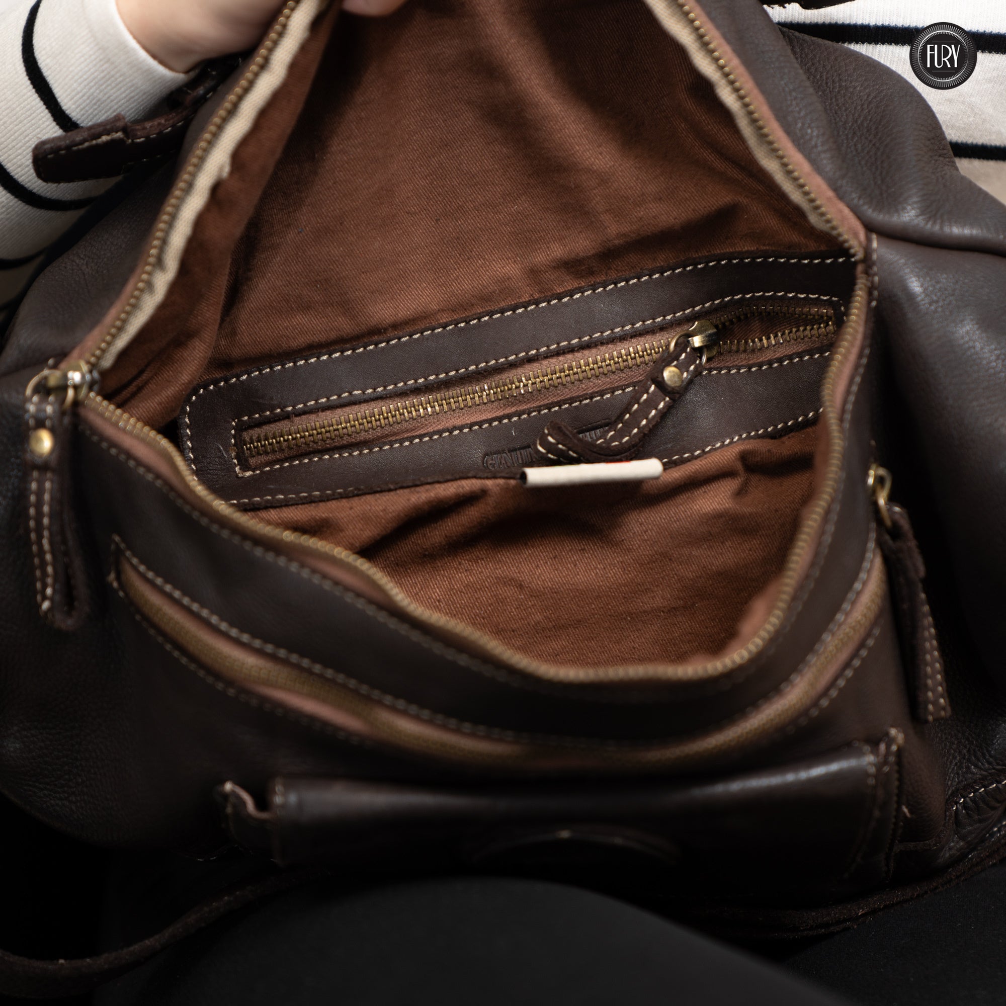 Romeo Marsupium in Leder