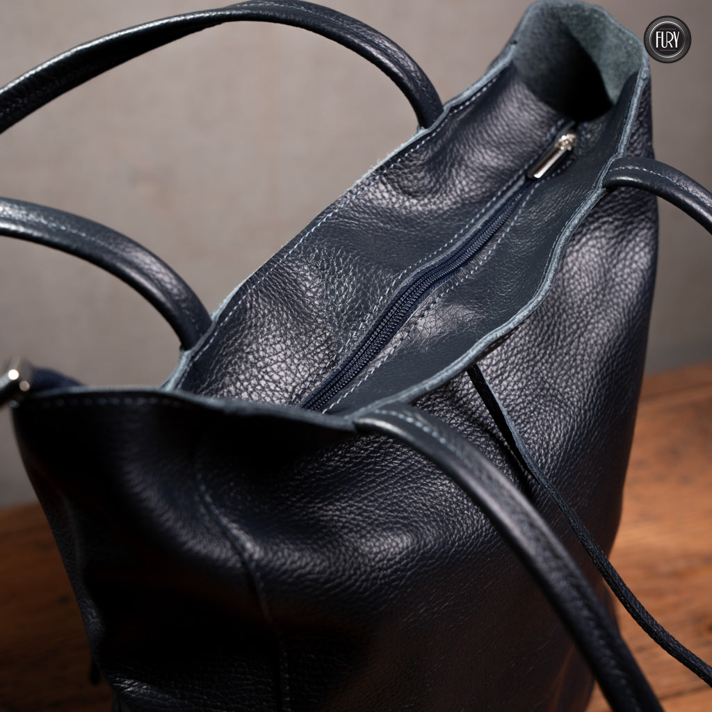 Segeltasche aus Leder