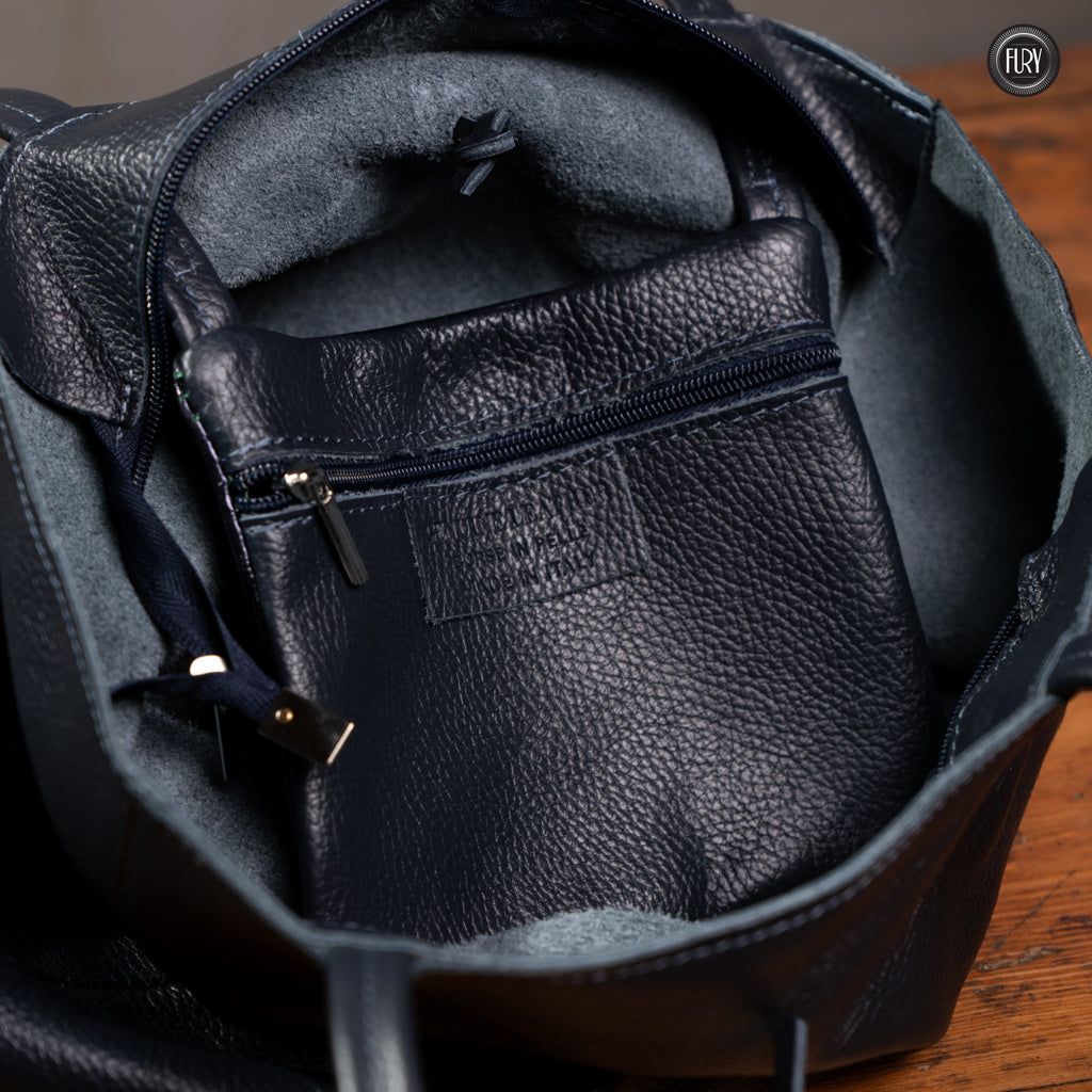 Segeltasche aus Leder