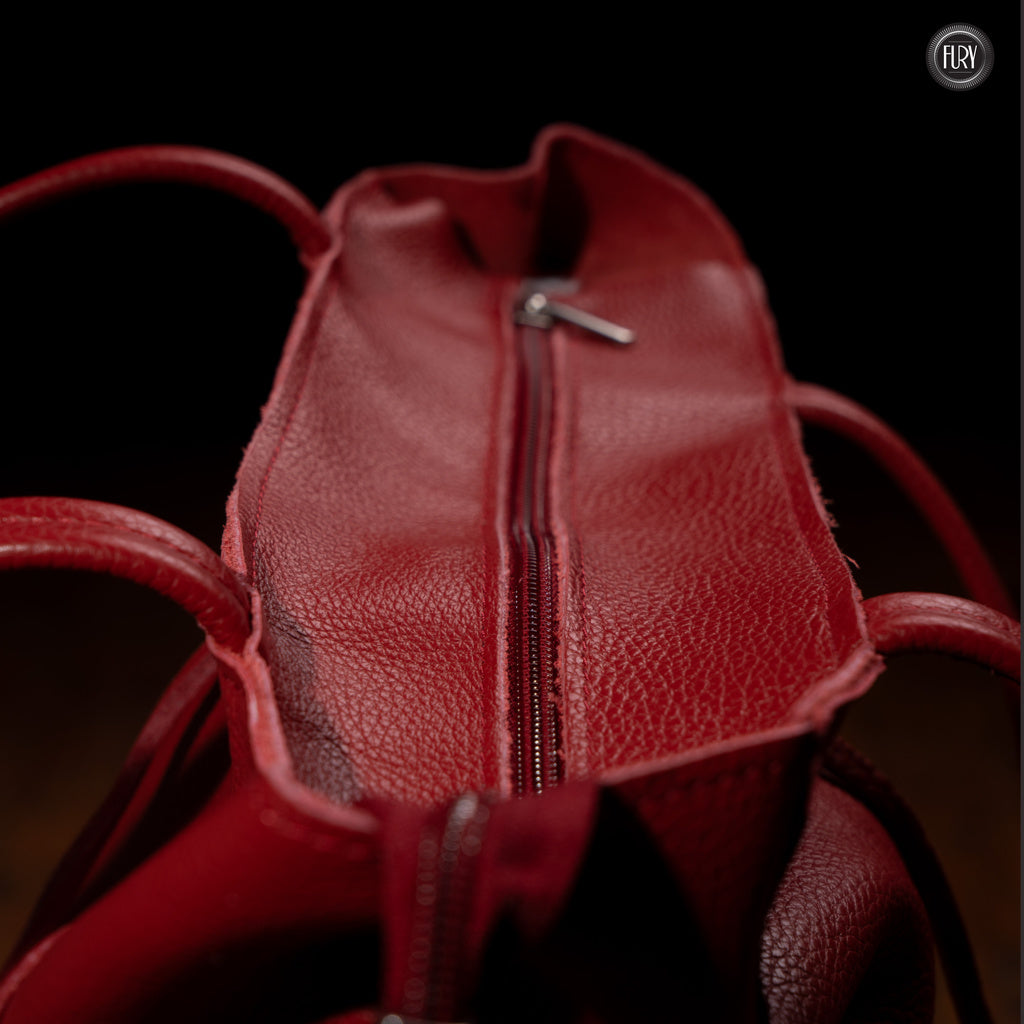 Segeltasche aus Leder