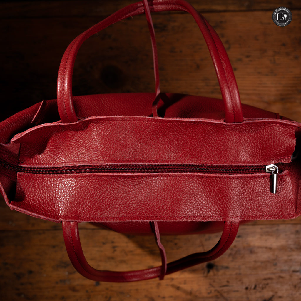 Segeltasche aus Leder