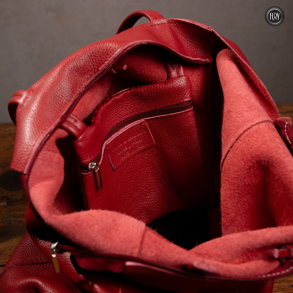 Segeltasche aus Leder