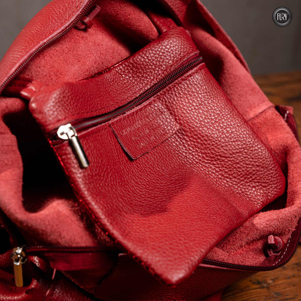 Segeltasche aus Leder