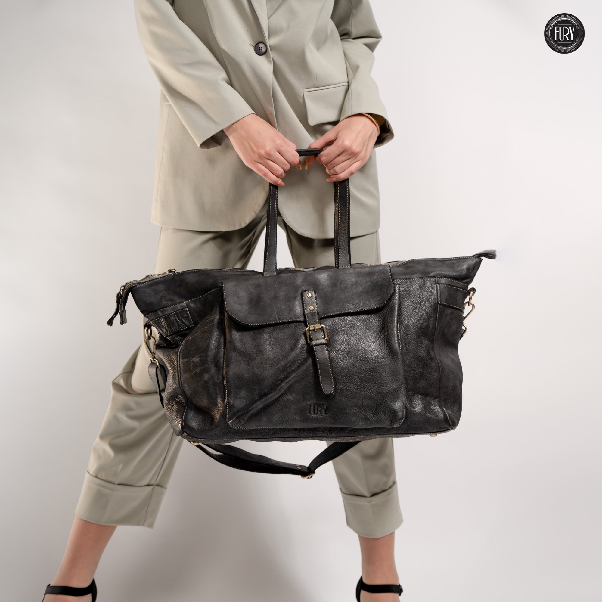 Dante Reisetasche aus Leder