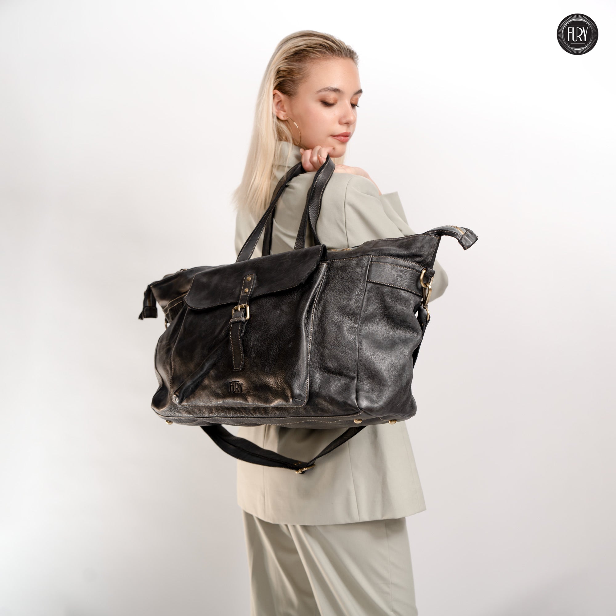 Dante Reisetasche aus Leder