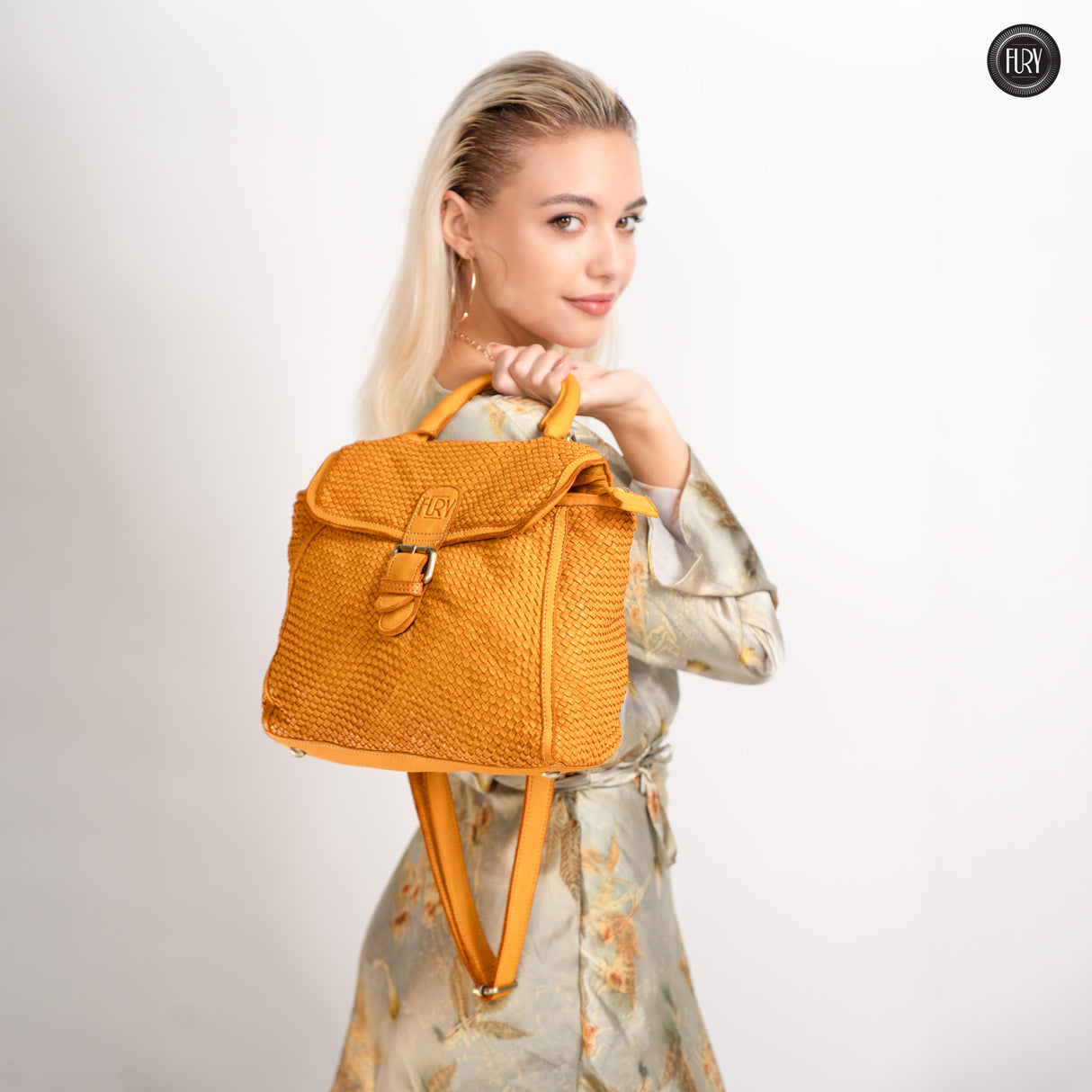 Borsa Camilla aus geflochtenem Leder
