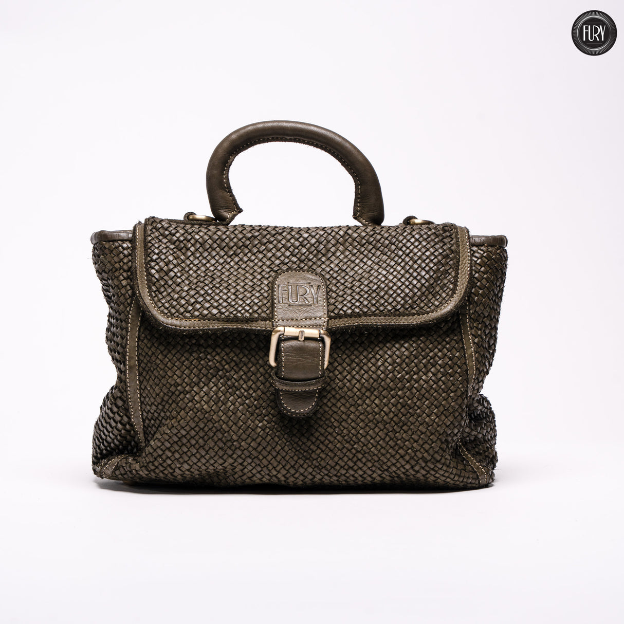 Borsa Camilla aus geflochtenem Leder