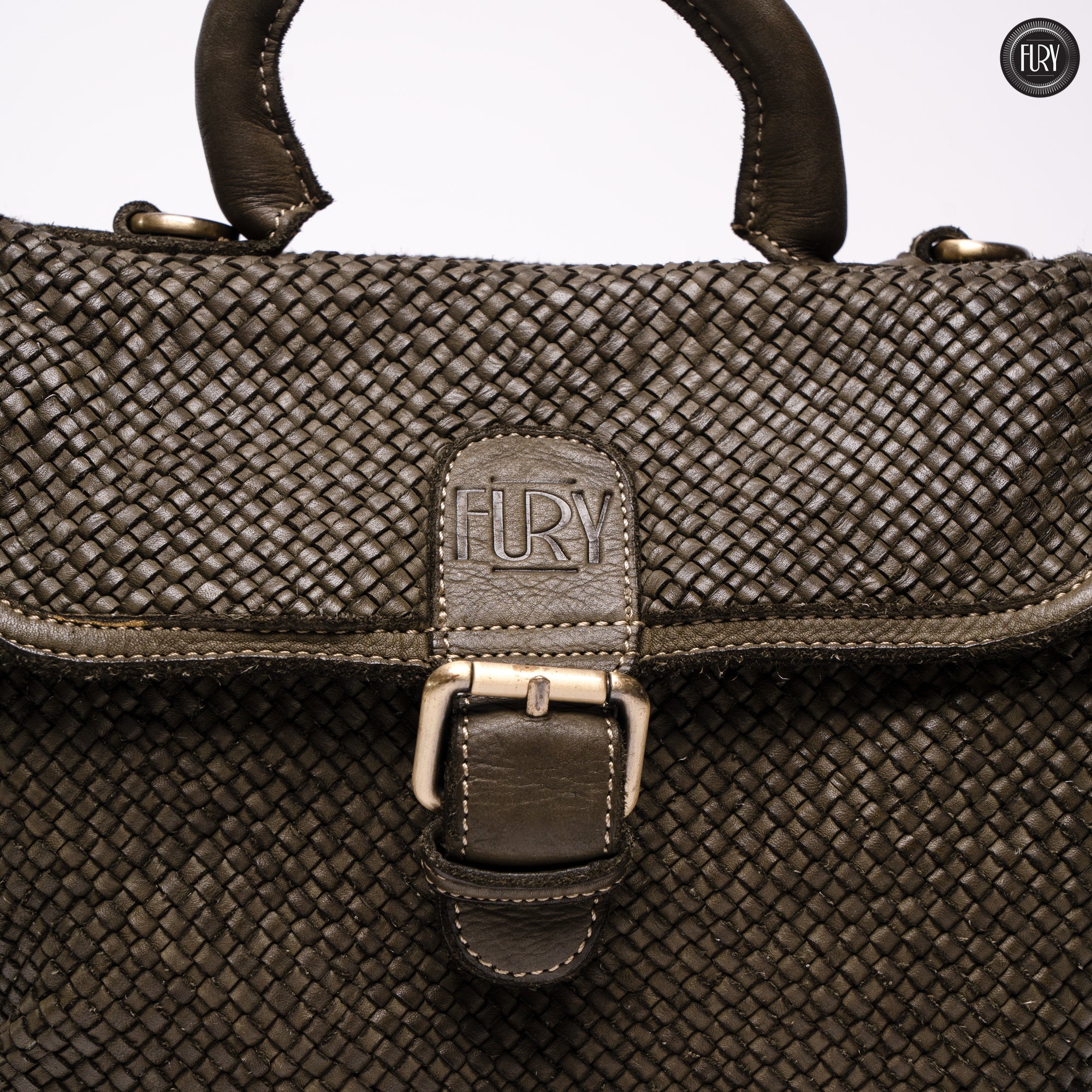Borsa Camilla aus geflochtenem Leder