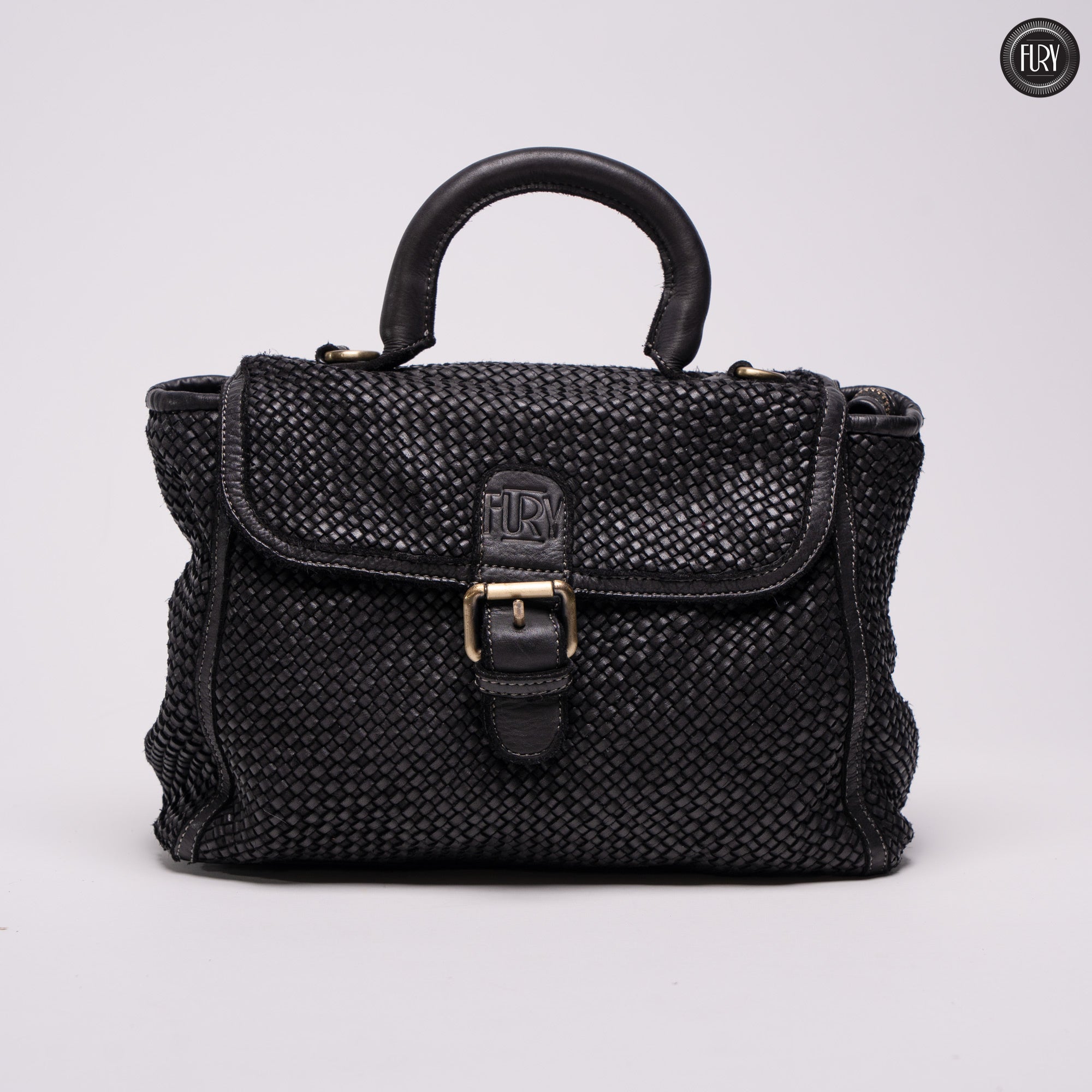 Borsa Camilla aus geflochtenem Leder