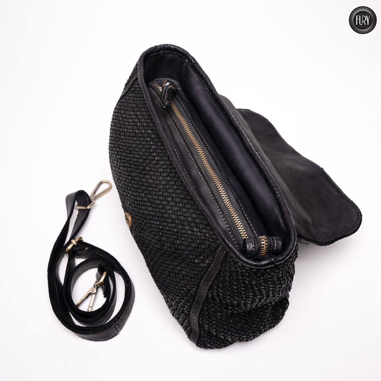 Borsa Camilla aus geflochtenem Leder