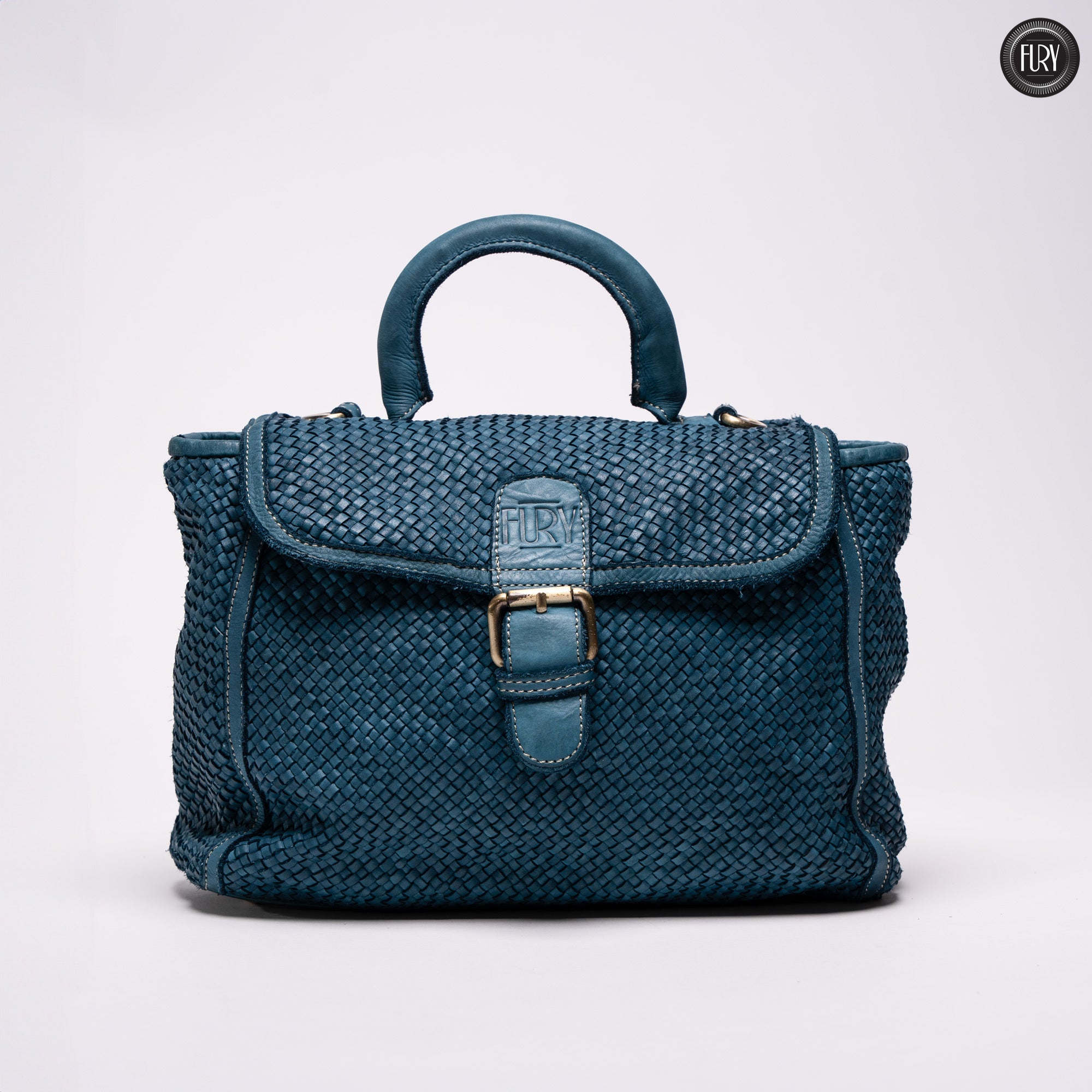 Borsa Camilla aus geflochtenem Leder