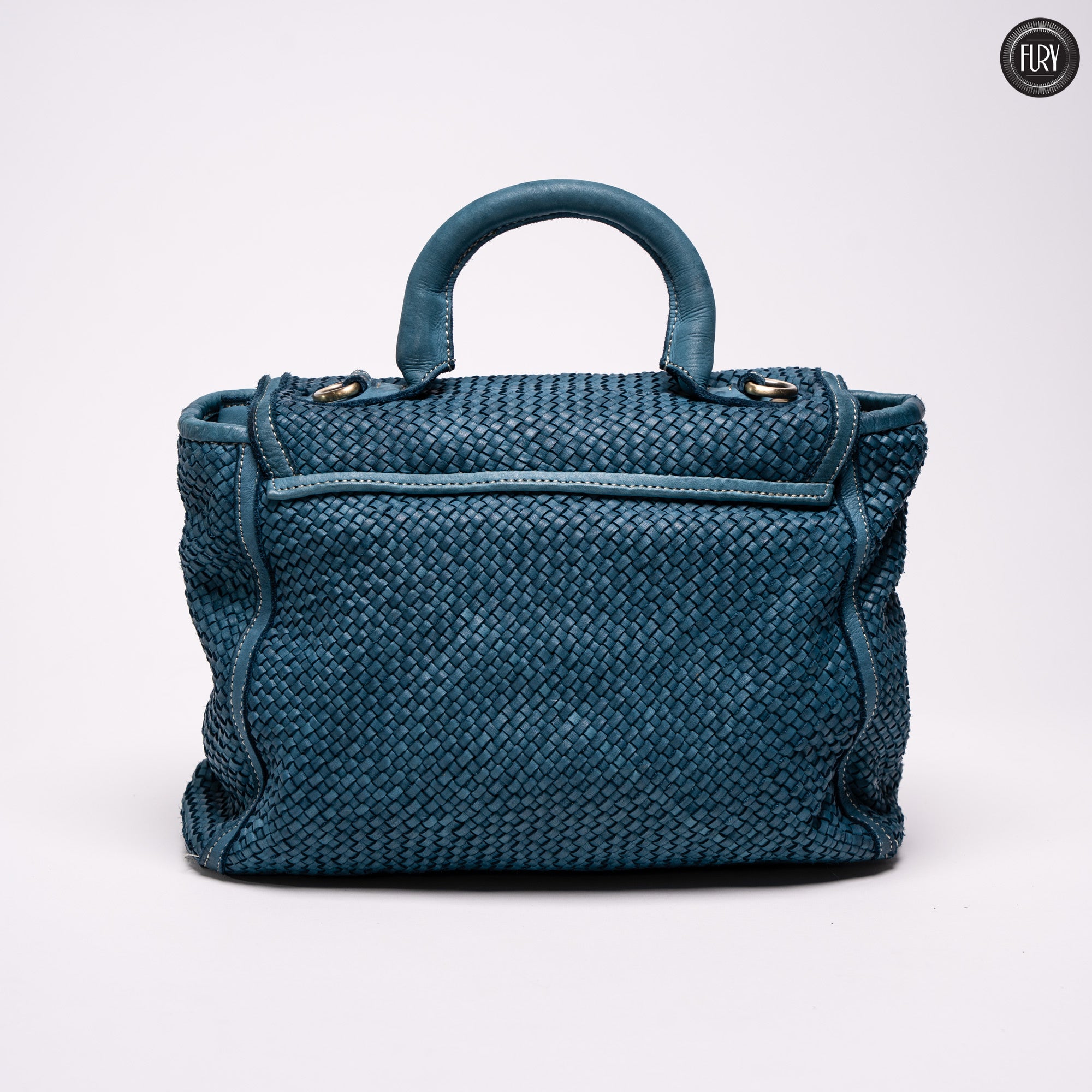 Borsa Camilla aus geflochtenem Leder