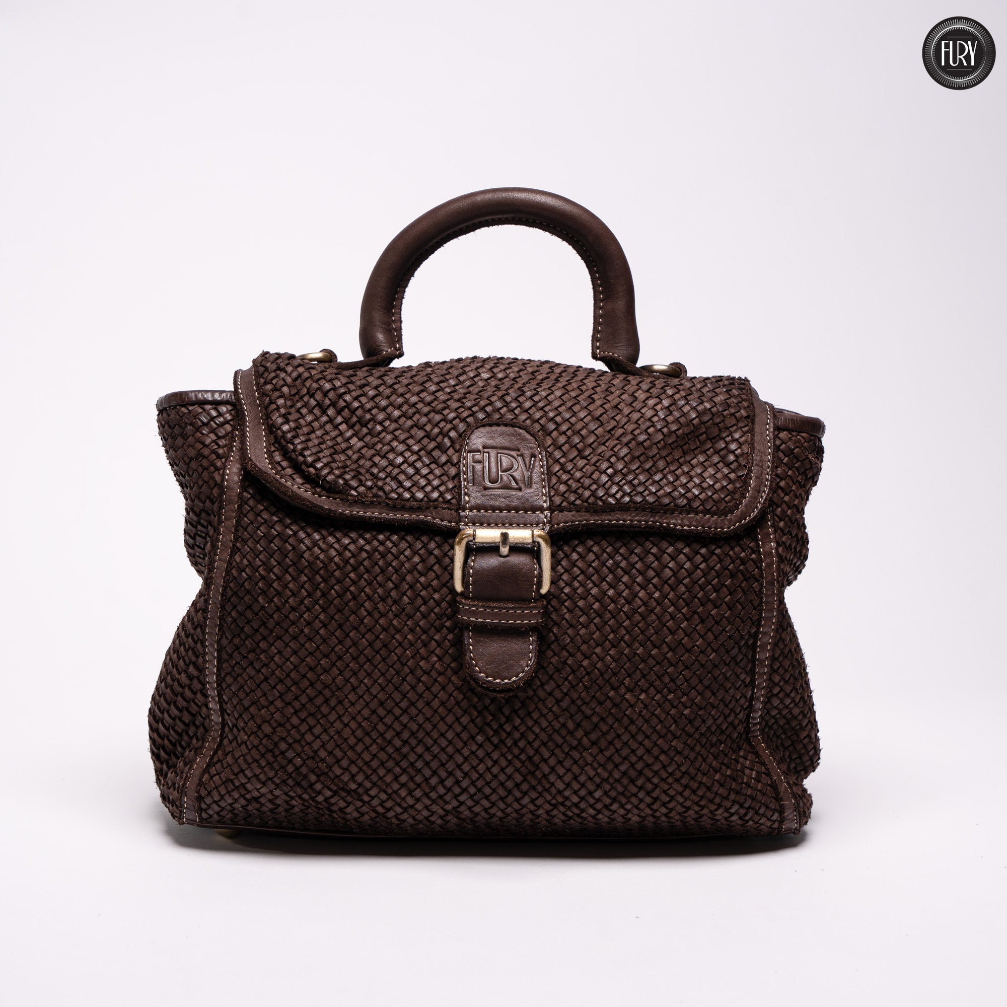Borsa Camilla aus geflochtenem Leder