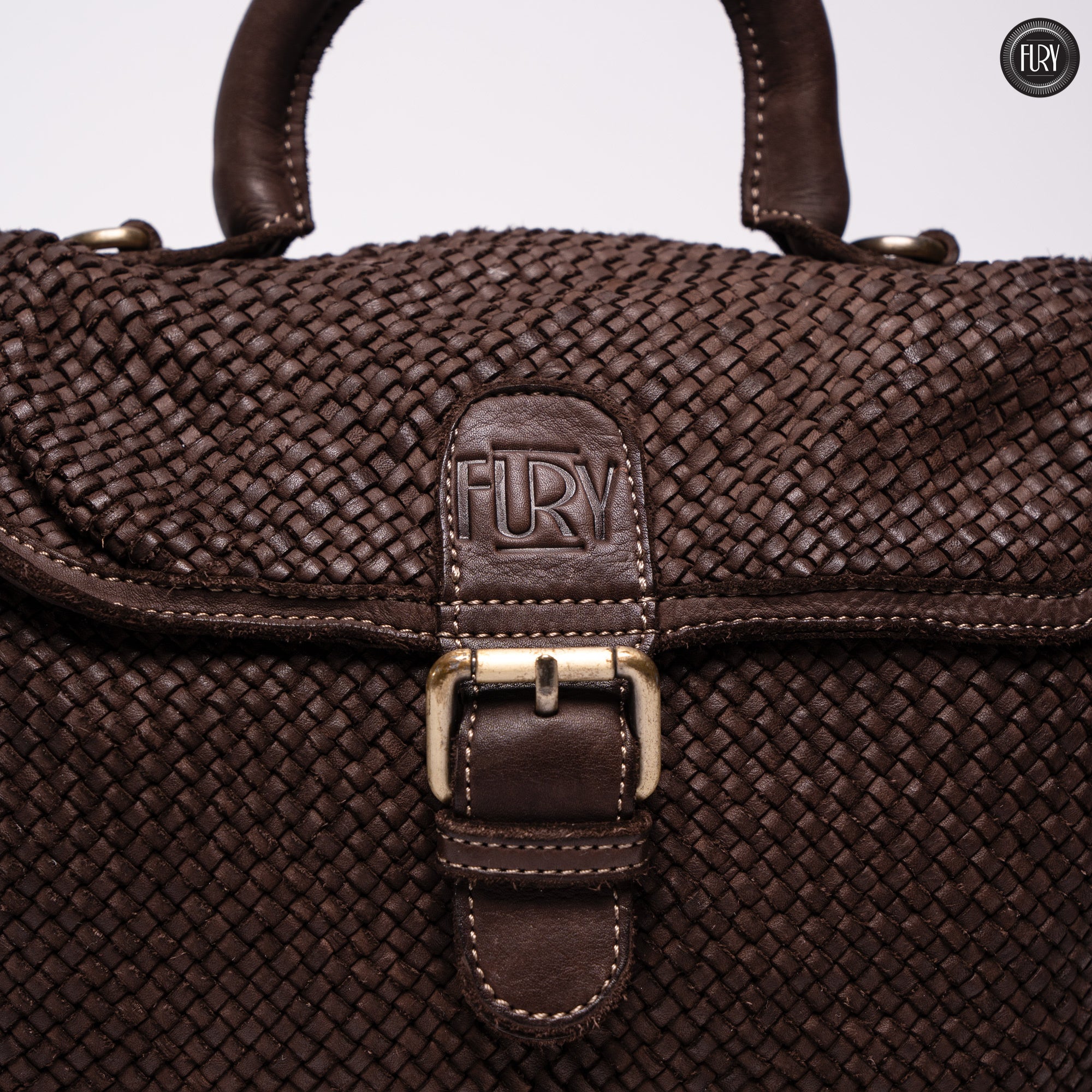 Borsa Camilla aus geflochtenem Leder