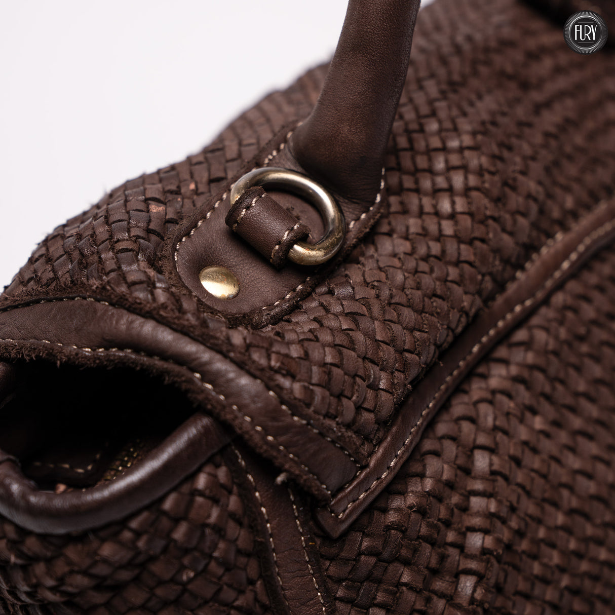 Borsa Camilla aus geflochtenem Leder