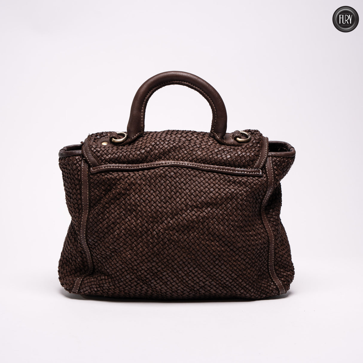 Borsa Camilla aus geflochtenem Leder