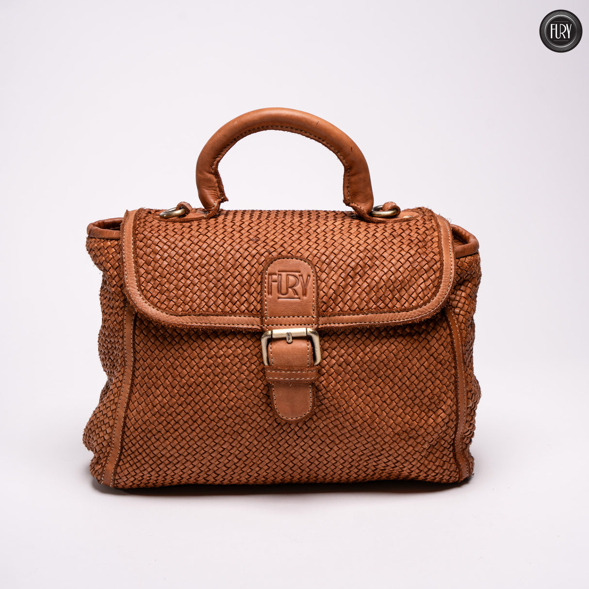 Borsa Camilla aus geflochtenem Leder