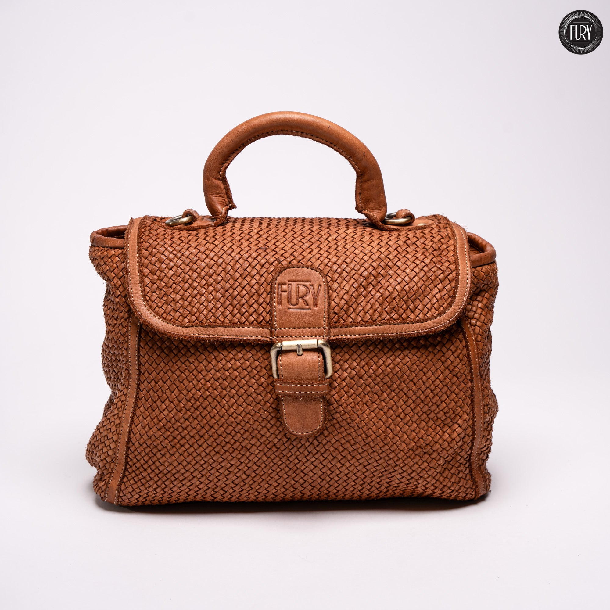 Borsa Camilla aus geflochtenem Leder