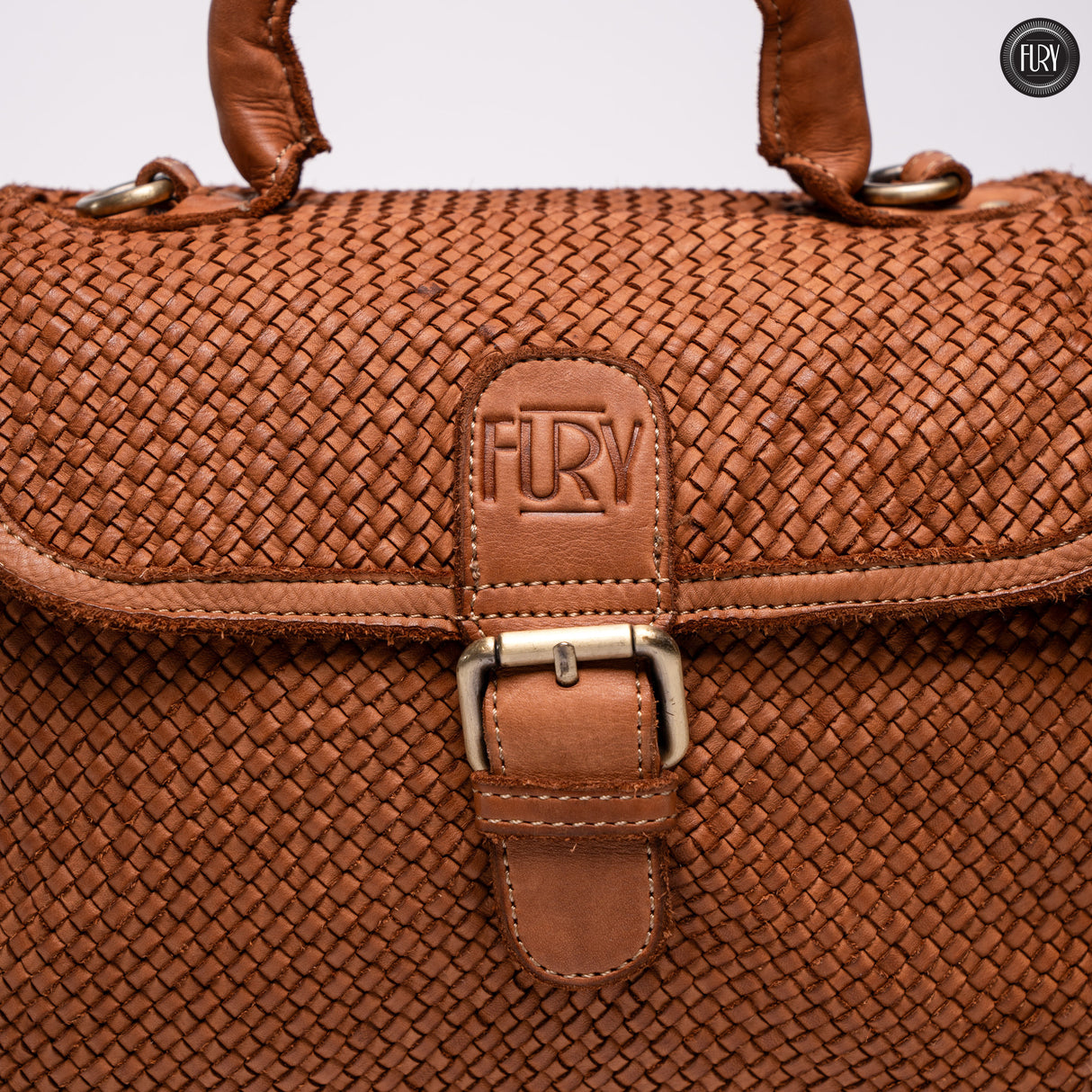 Borsa Camilla aus geflochtenem Leder
