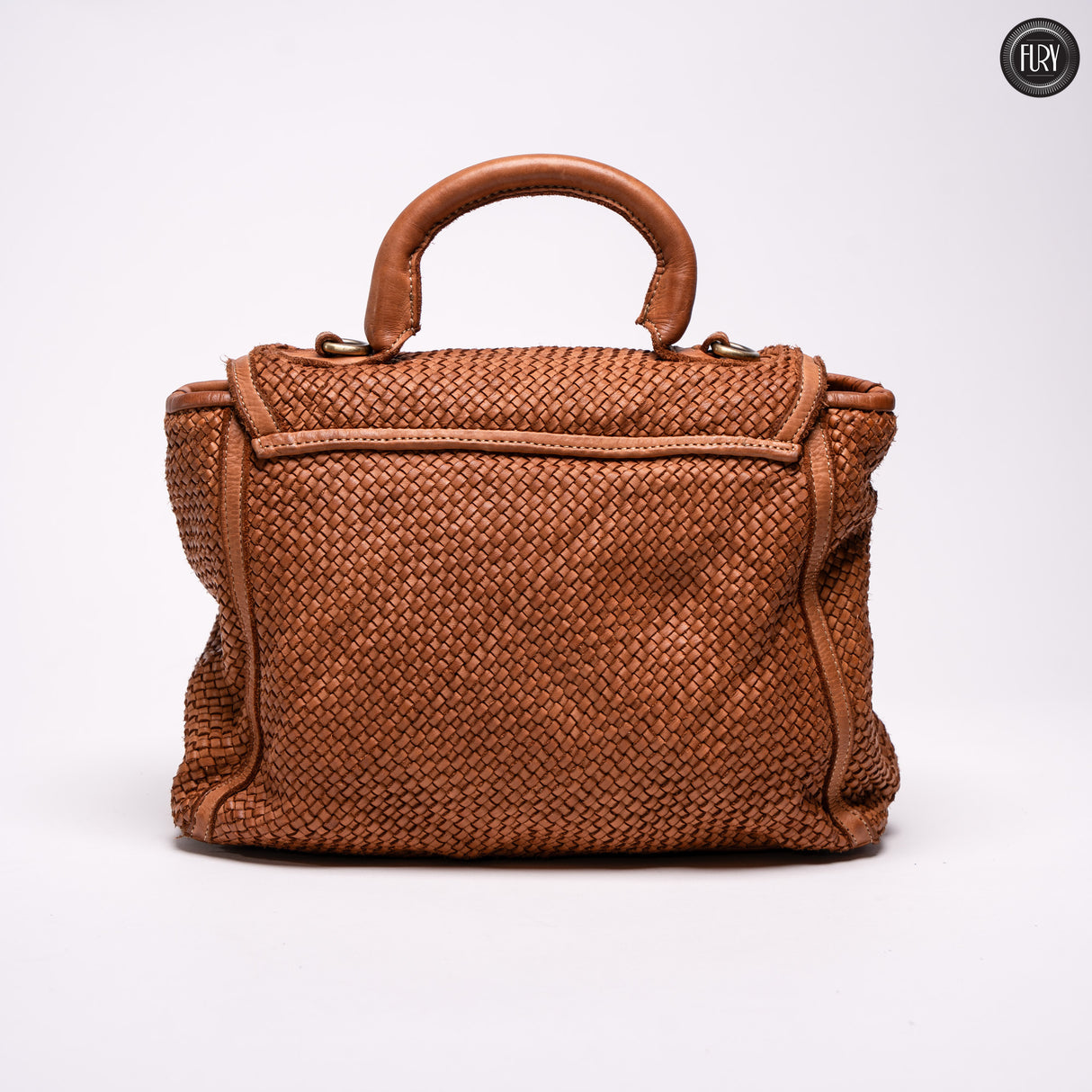 Borsa Camilla aus geflochtenem Leder