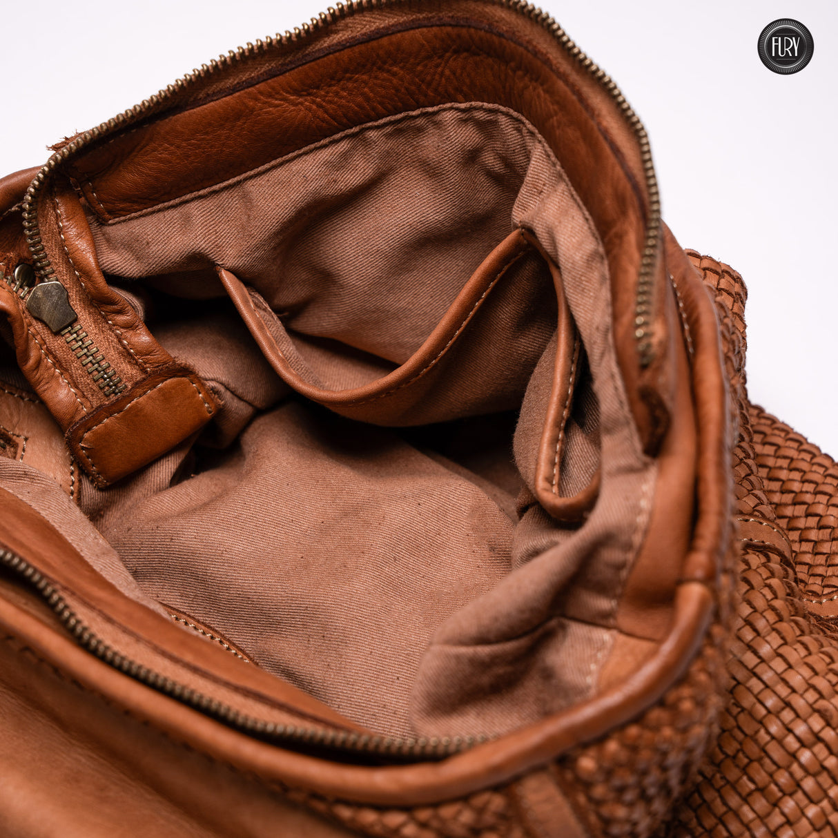 Borsa Camilla aus geflochtenem Leder