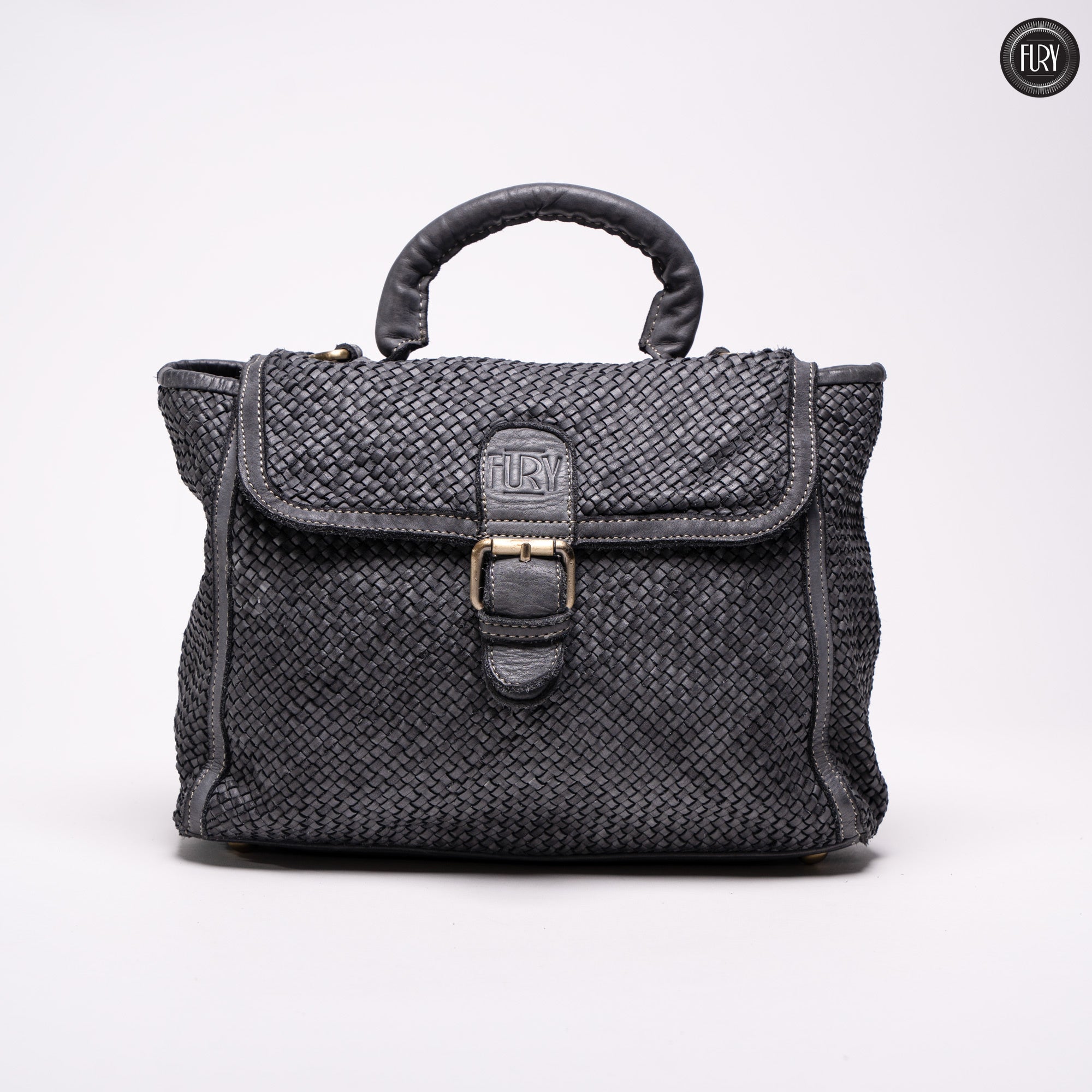 Borsa Camilla aus geflochtenem Leder