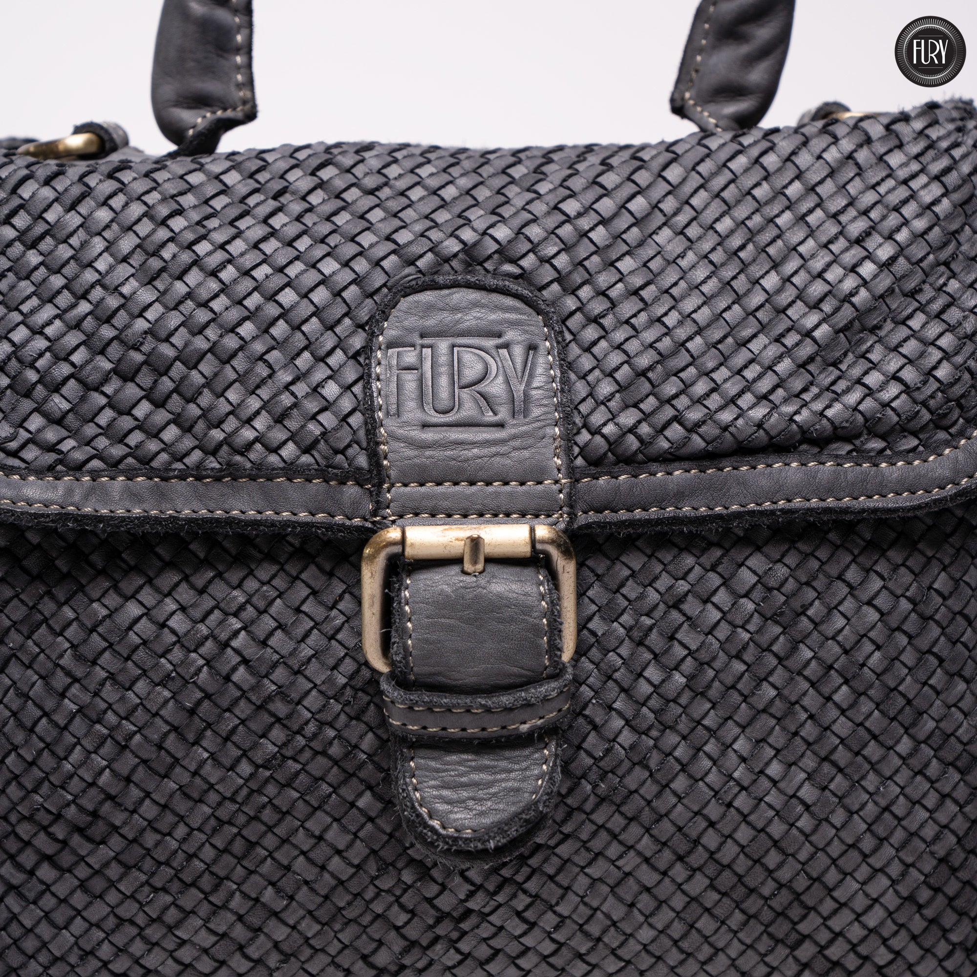 Borsa Camilla aus geflochtenem Leder