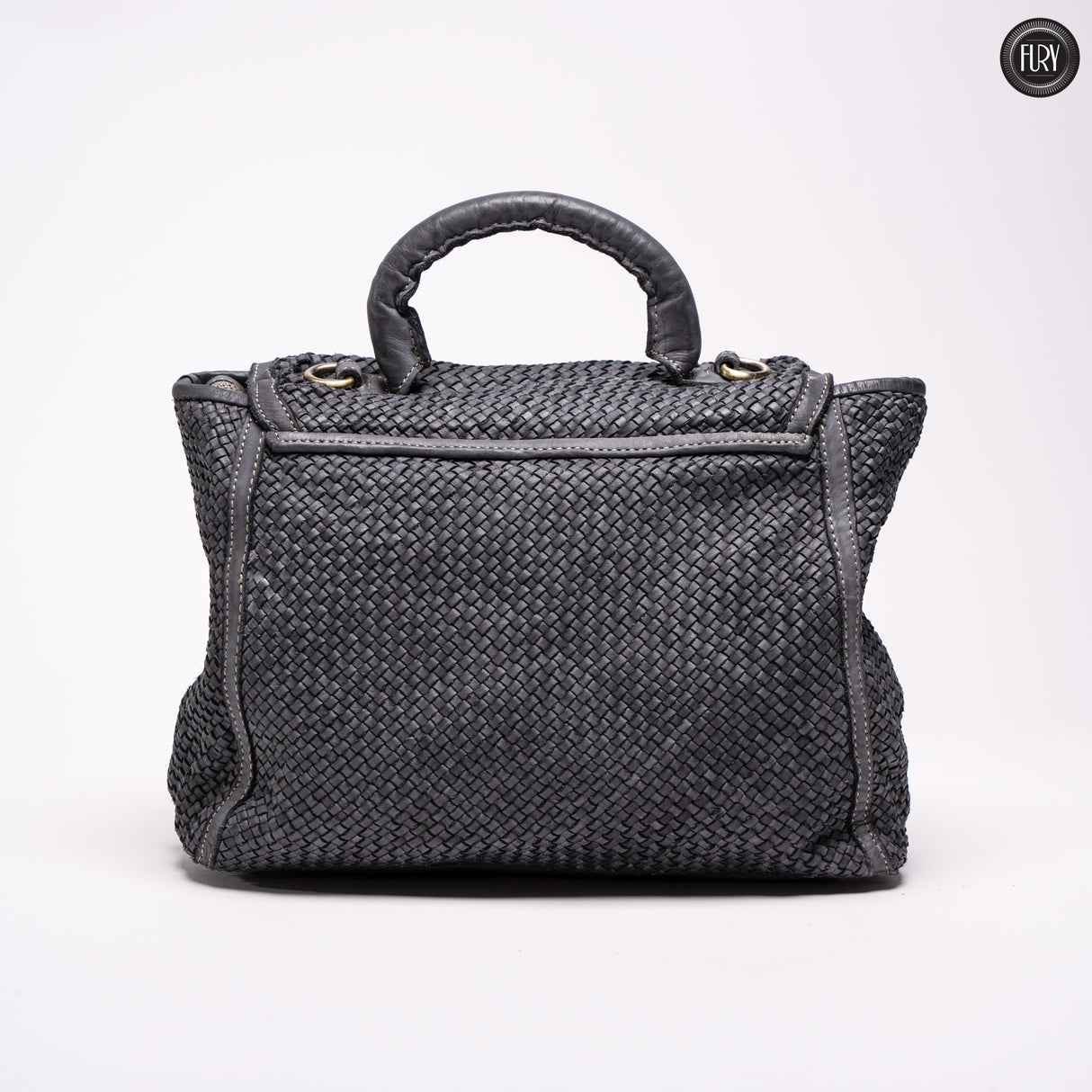 Borsa Camilla aus geflochtenem Leder