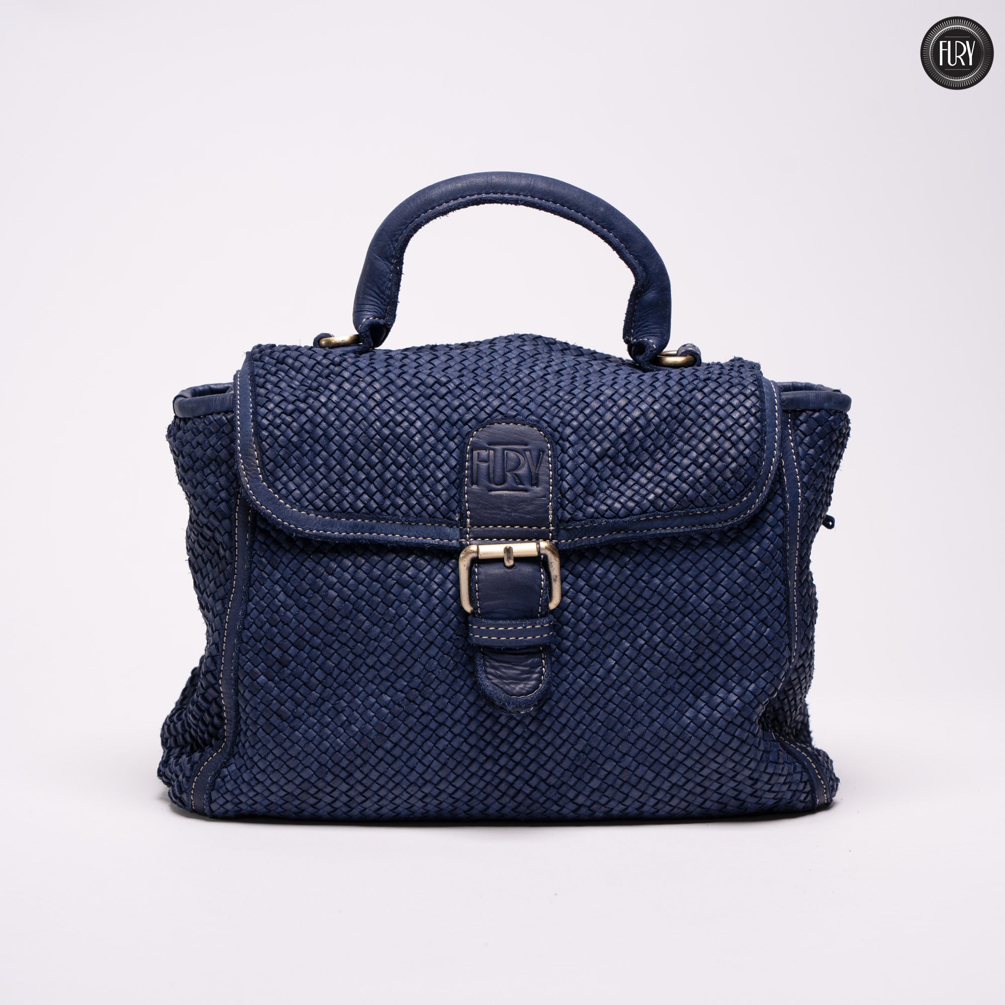 Borsa Camilla aus geflochtenem Leder