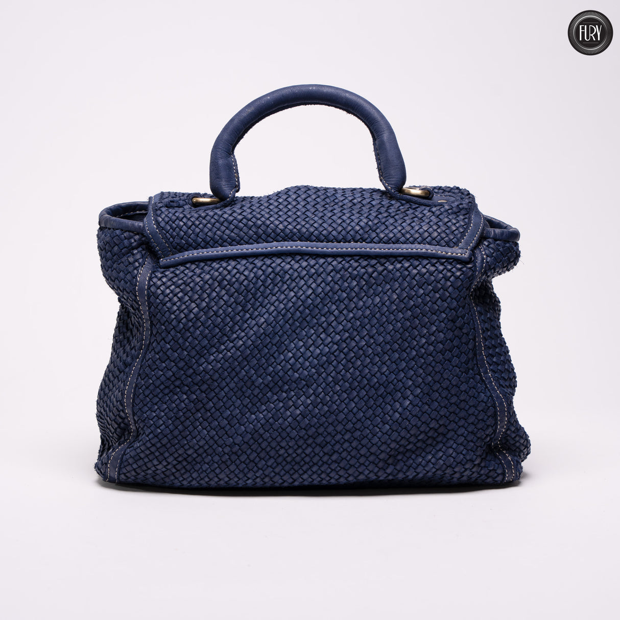 Borsa Camilla aus geflochtenem Leder