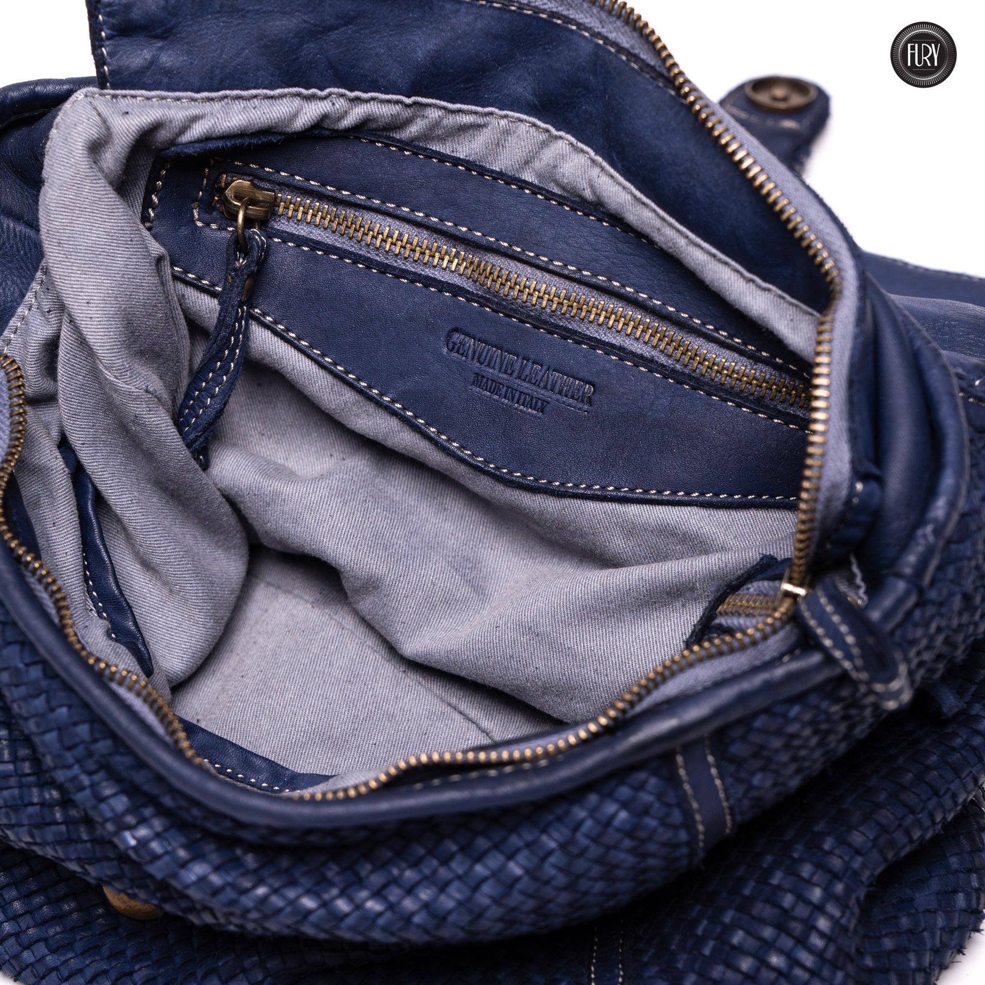 Borsa Camilla aus geflochtenem Leder