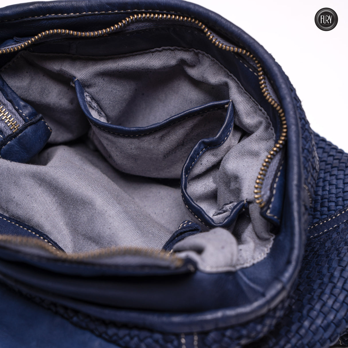 Borsa Camilla aus geflochtenem Leder