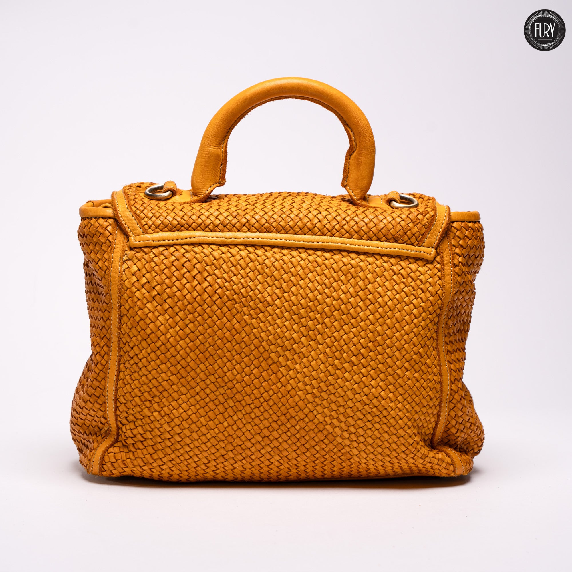 Borsa Camilla aus geflochtenem Leder