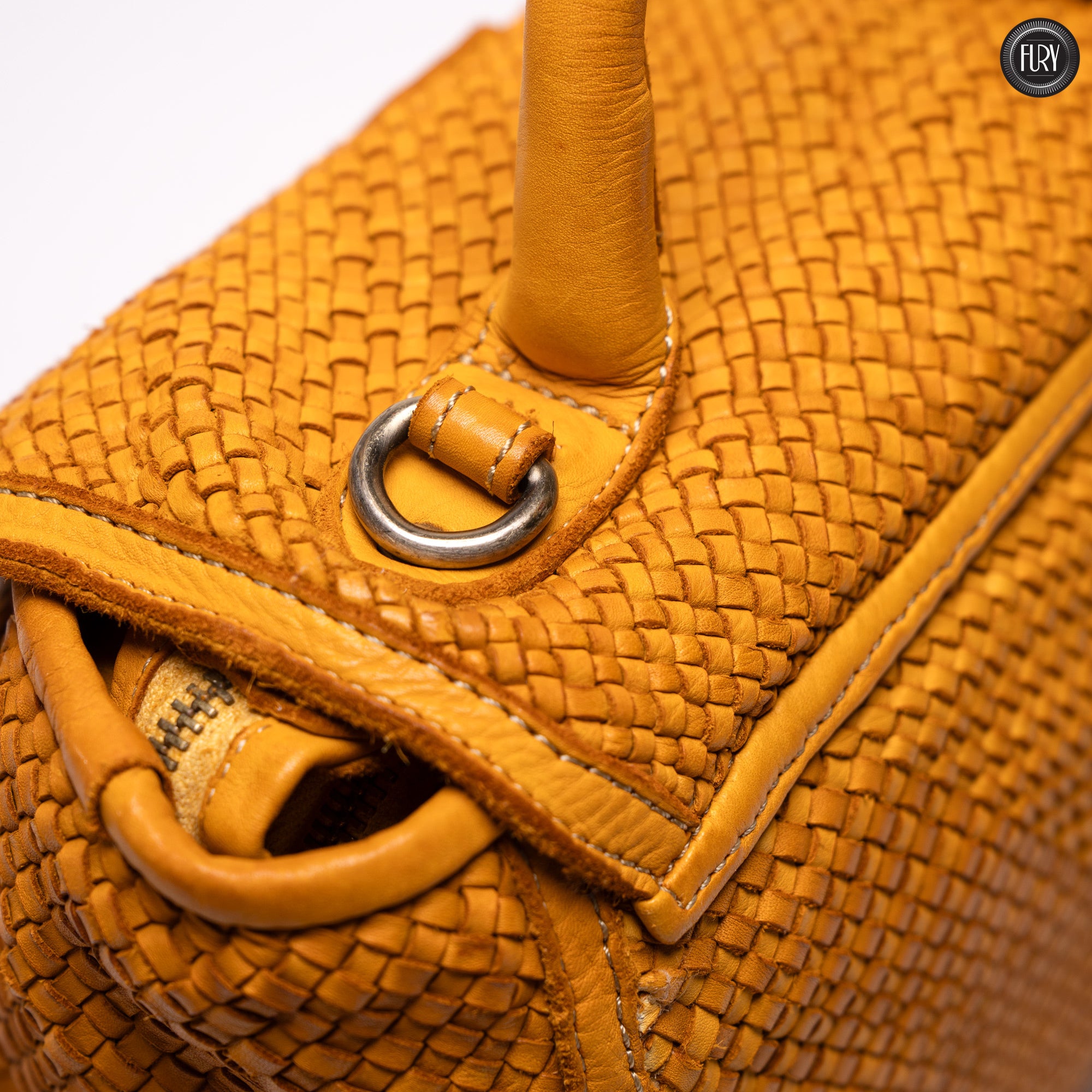 Borsa Camilla aus geflochtenem Leder