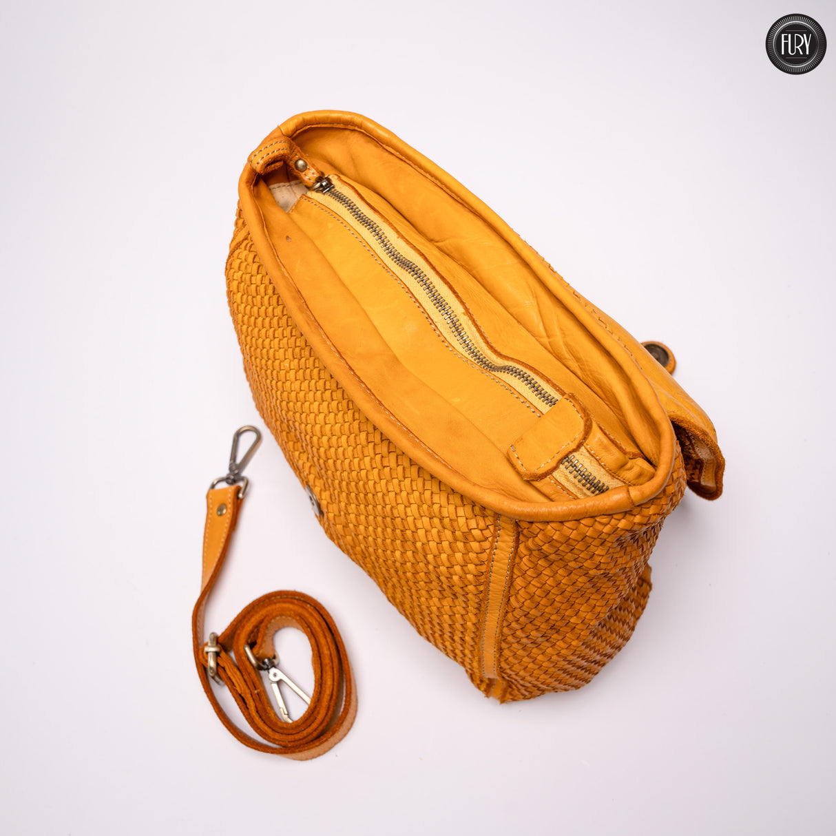 Borsa Camilla aus geflochtenem Leder
