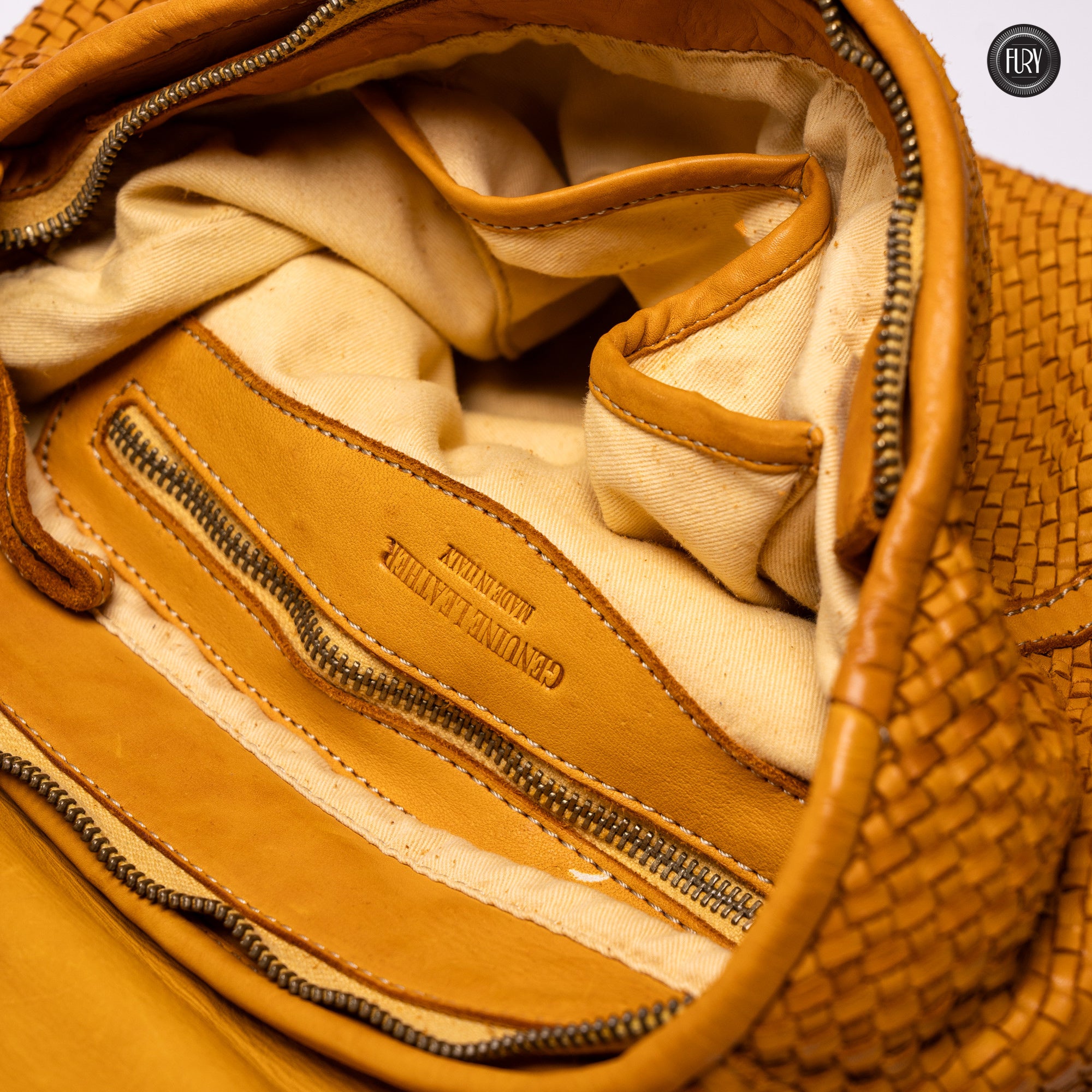 Borsa Camilla aus geflochtenem Leder