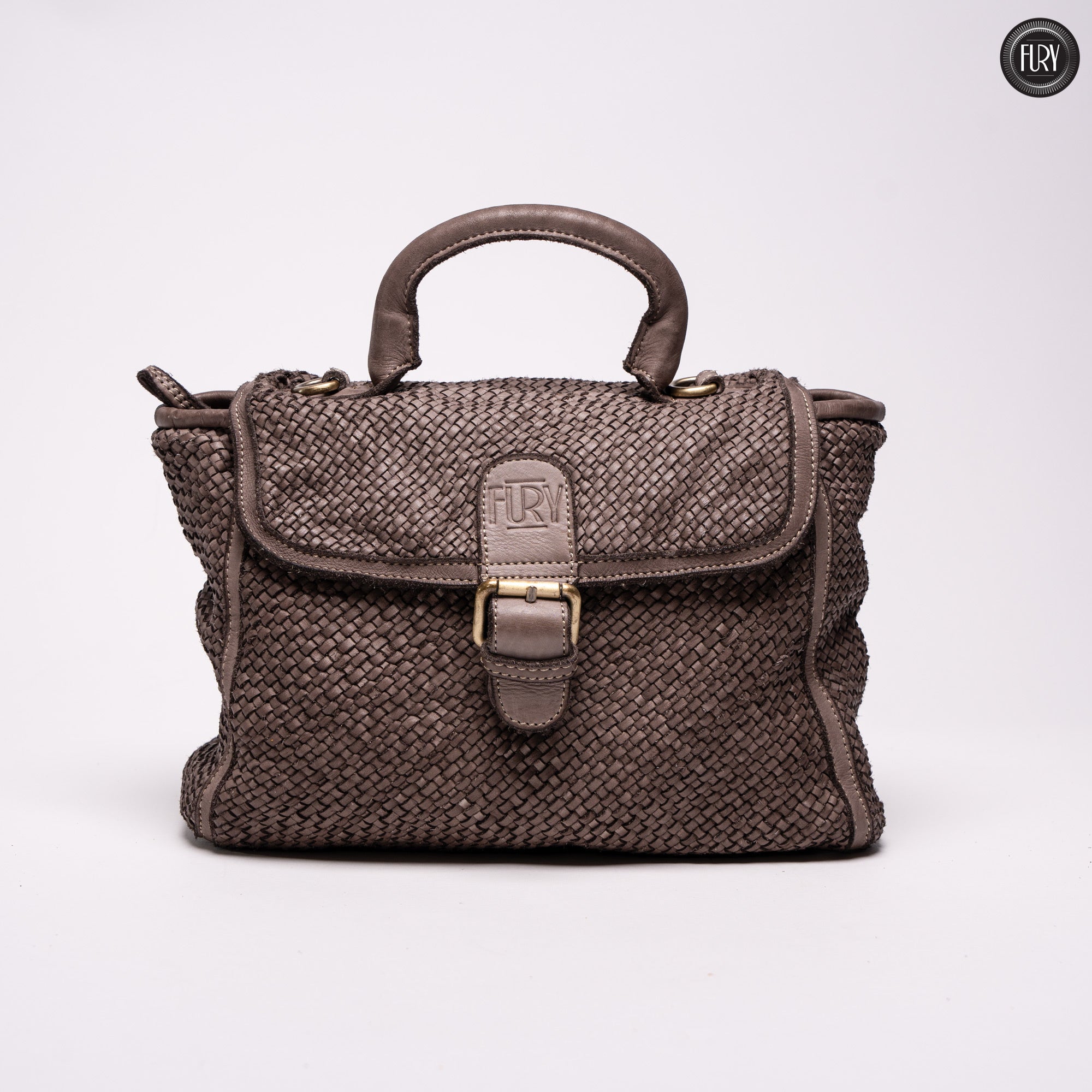 Borsa Camilla aus geflochtenem Leder