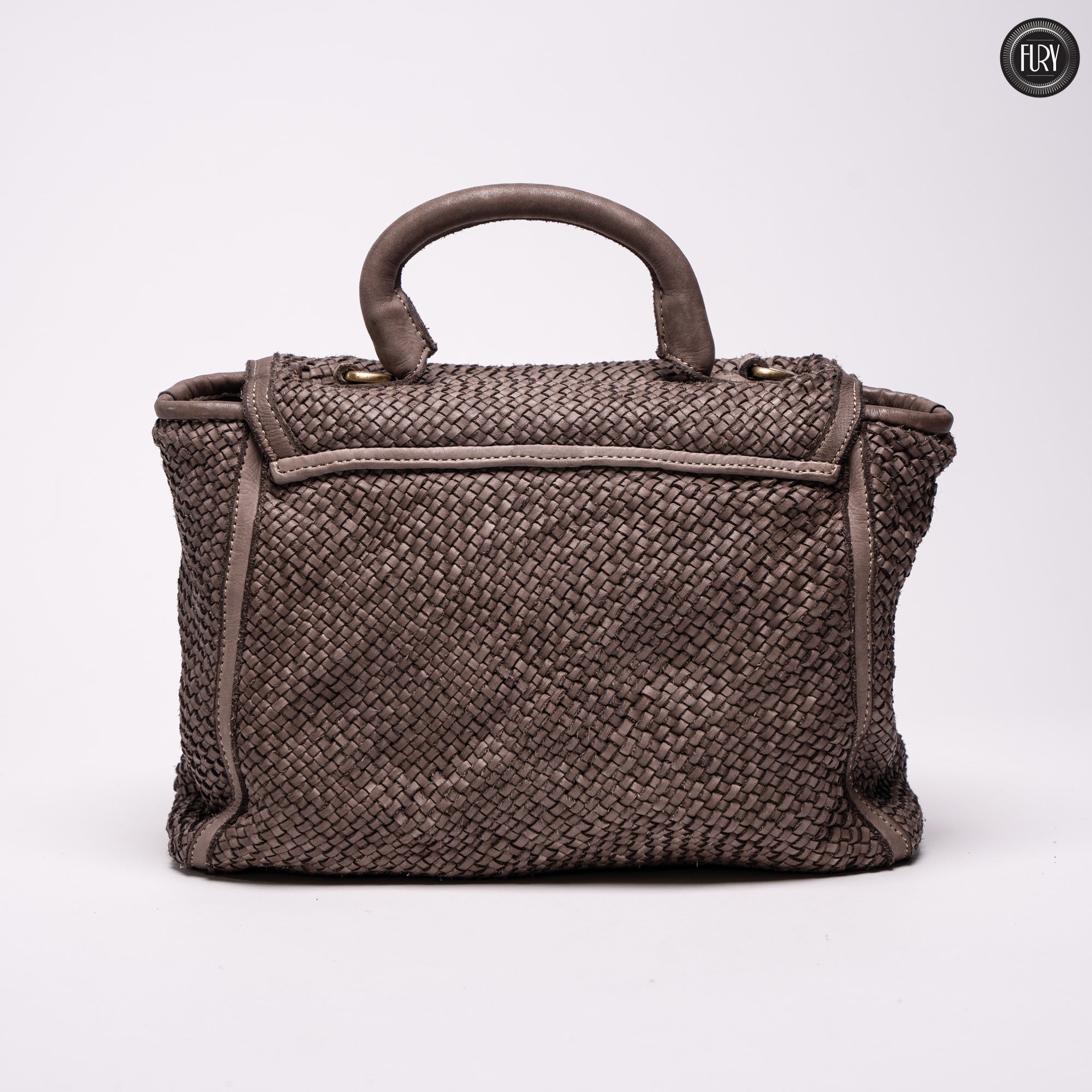 Borsa Camilla aus geflochtenem Leder
