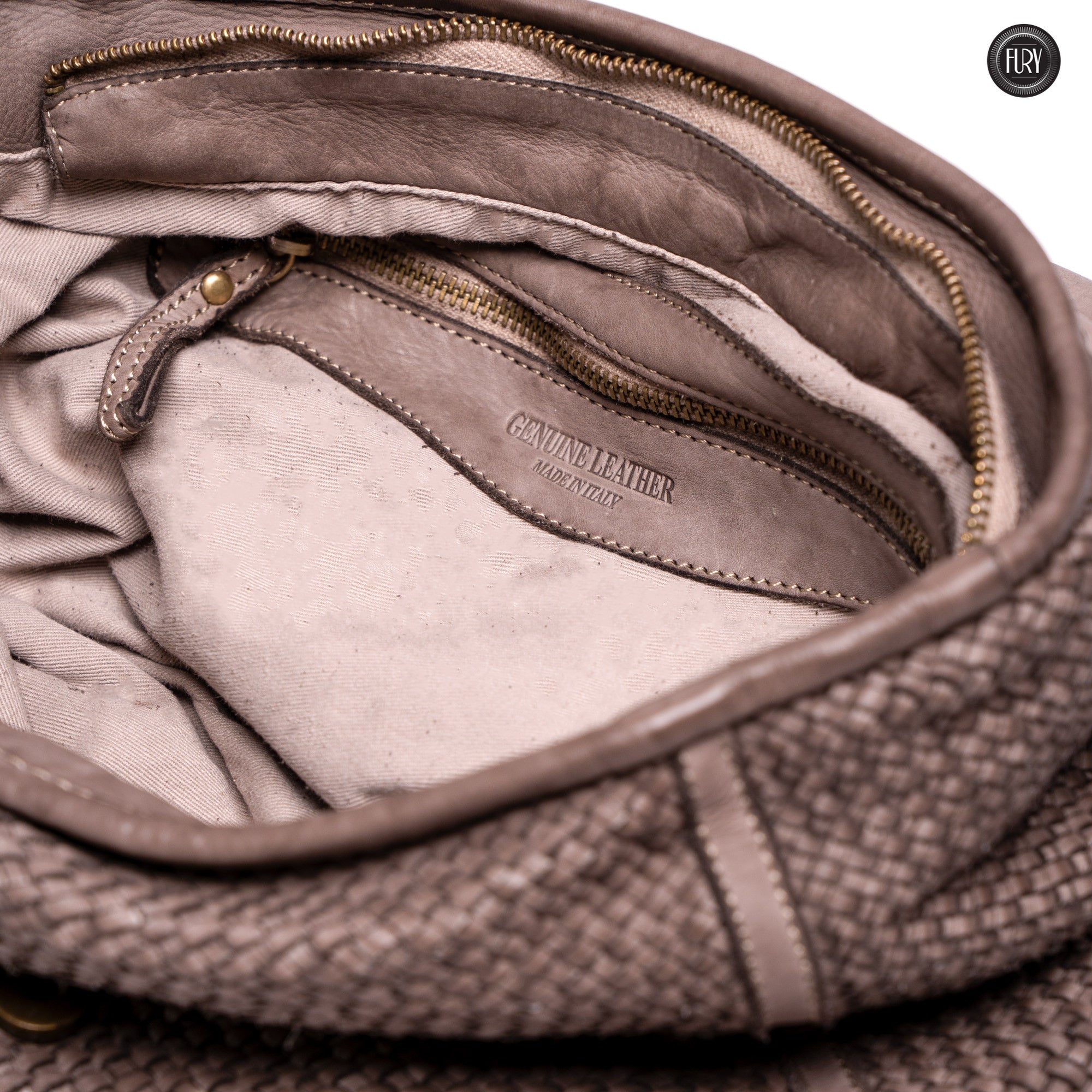 Borsa Camilla aus geflochtenem Leder
