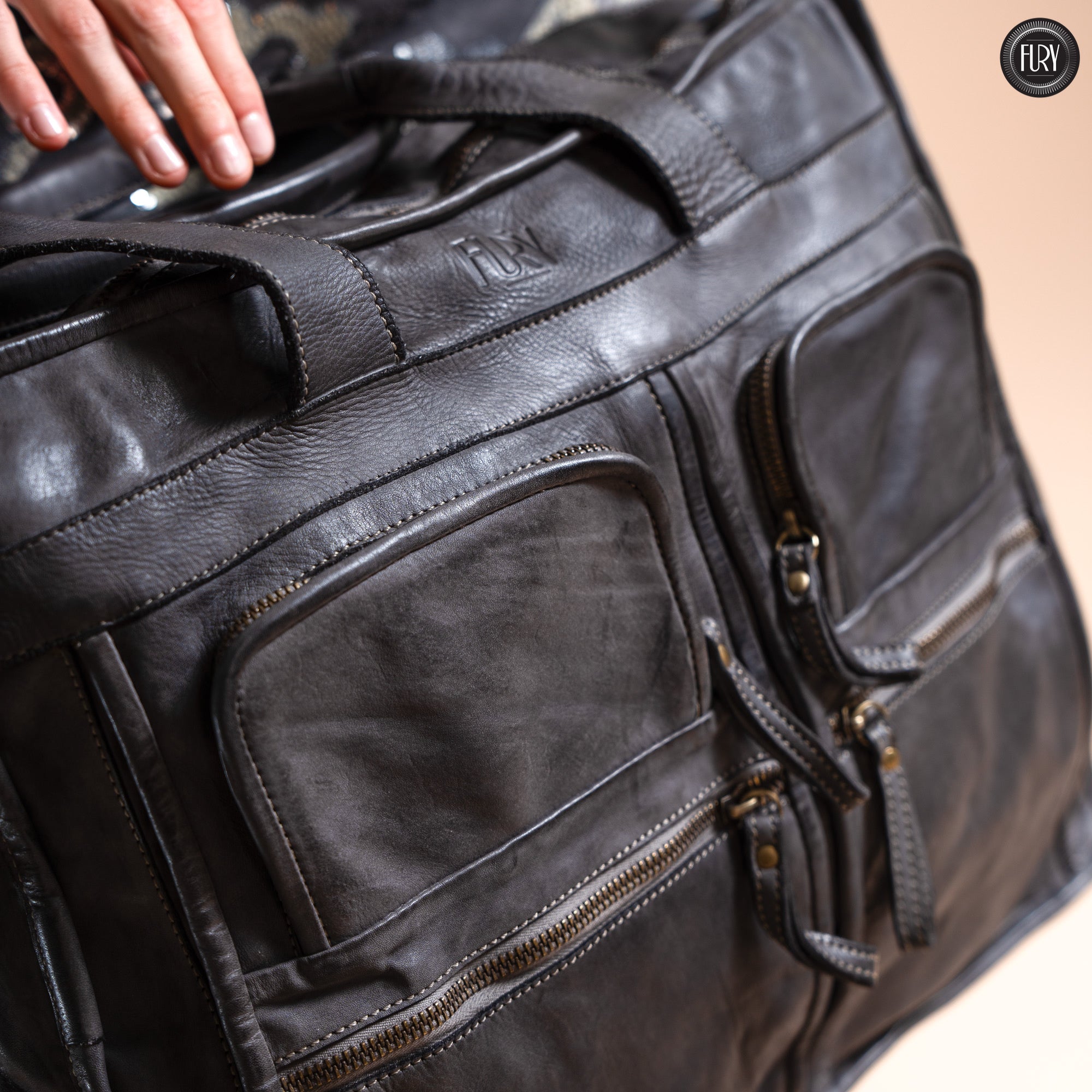 Elia Businesstasche aus Leder